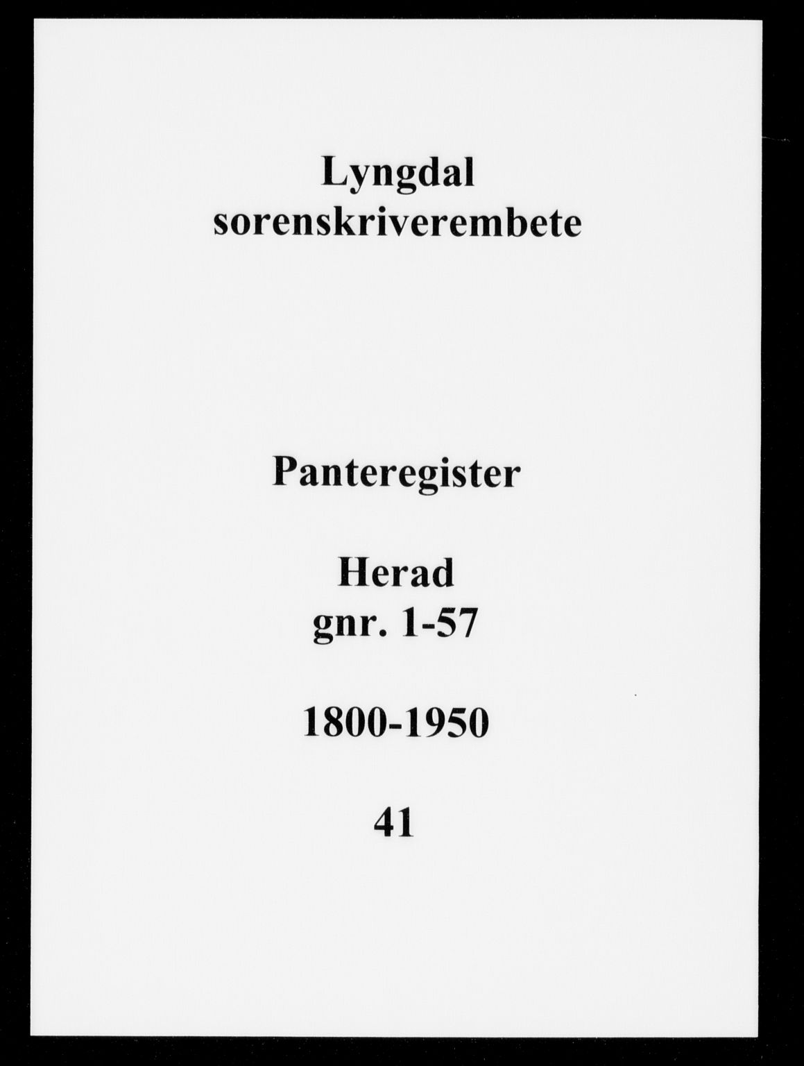 Lyngdal sorenskriveri, AV/SAK-1221-0004/G/Ga/L0614: Mortgage register no. 41, 1800-1950