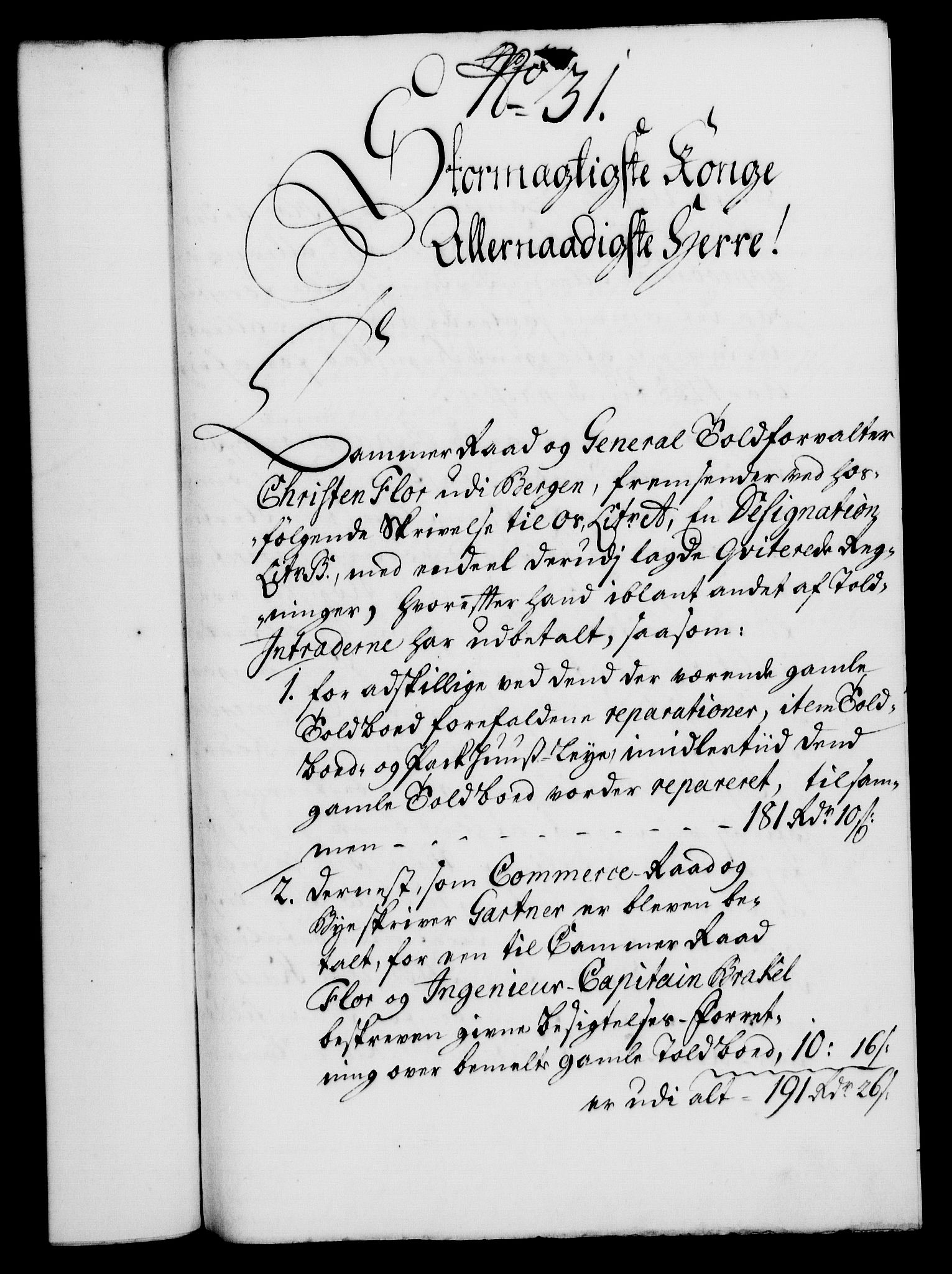 Rentekammeret, Kammerkanselliet, RA/EA-3111/G/Gf/Gfa/L0022: Norsk relasjons- og resolusjonsprotokoll (merket RK 52.22), 1739, p. 184