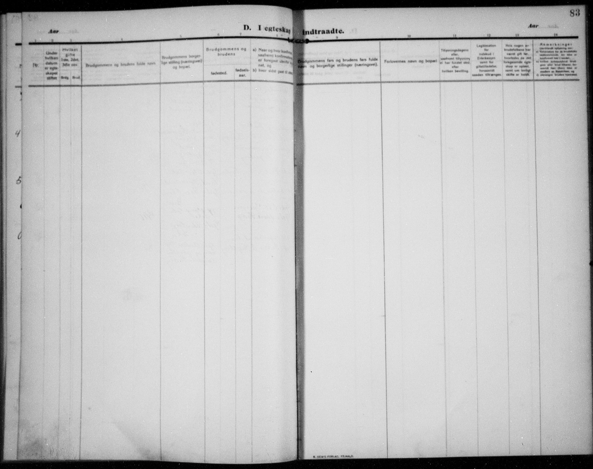 Rennesøy sokneprestkontor, AV/SAST-A -101827/H/Ha/Haa/L0017: Parish register (official) no. A 17, 1908-1926, p. 83