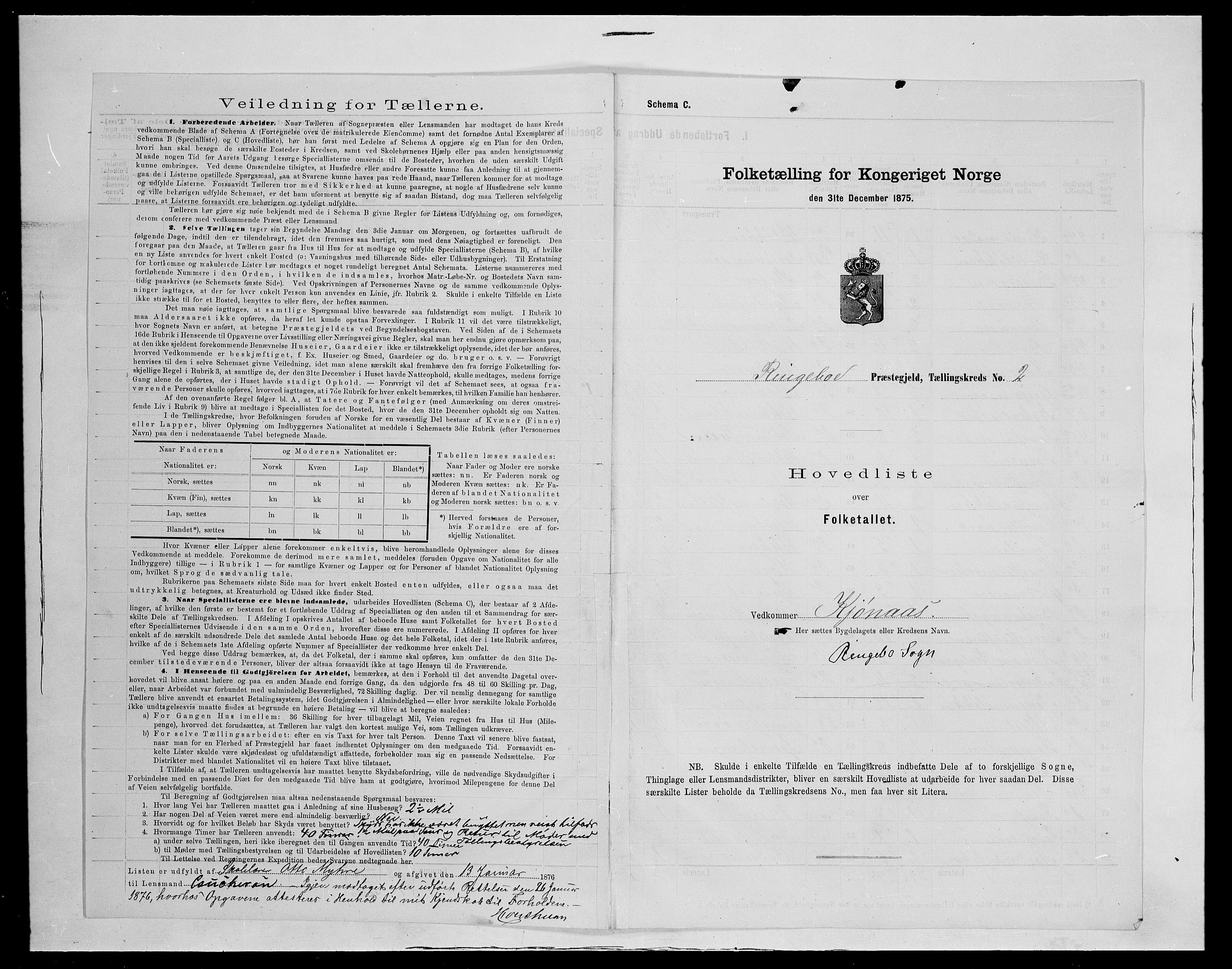 SAH, 1875 census for 0520P Ringebu, 1875, p. 22