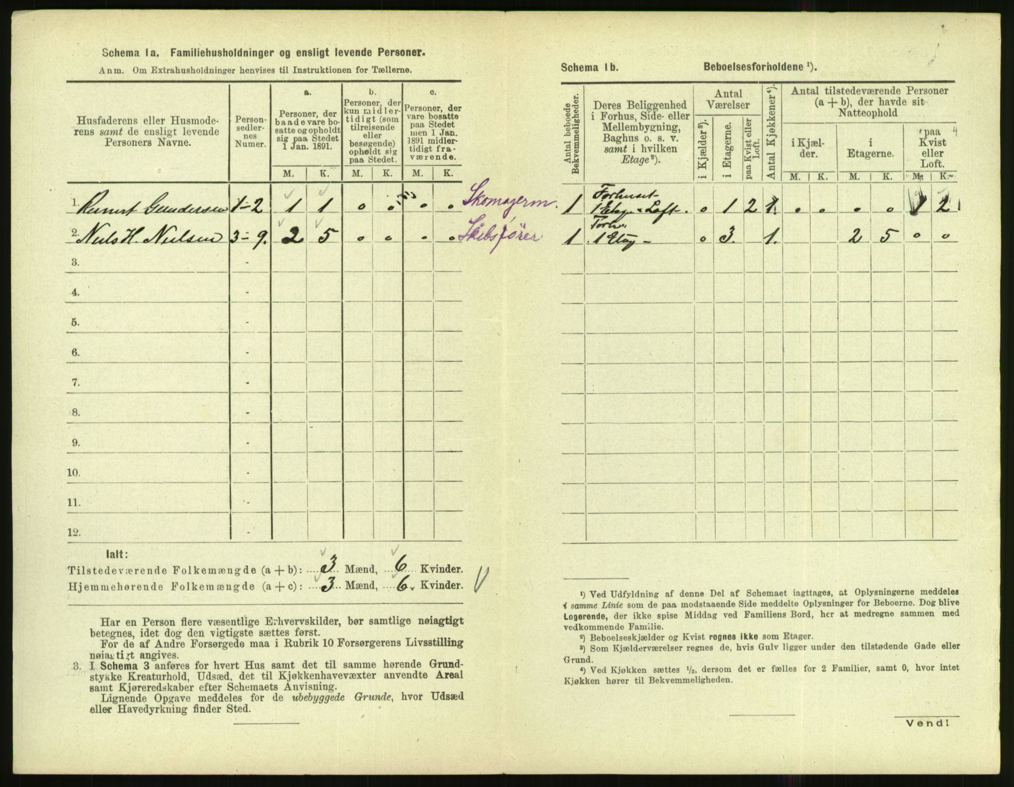 RA, 1891 census for 1002 Mandal, 1891, p. 390