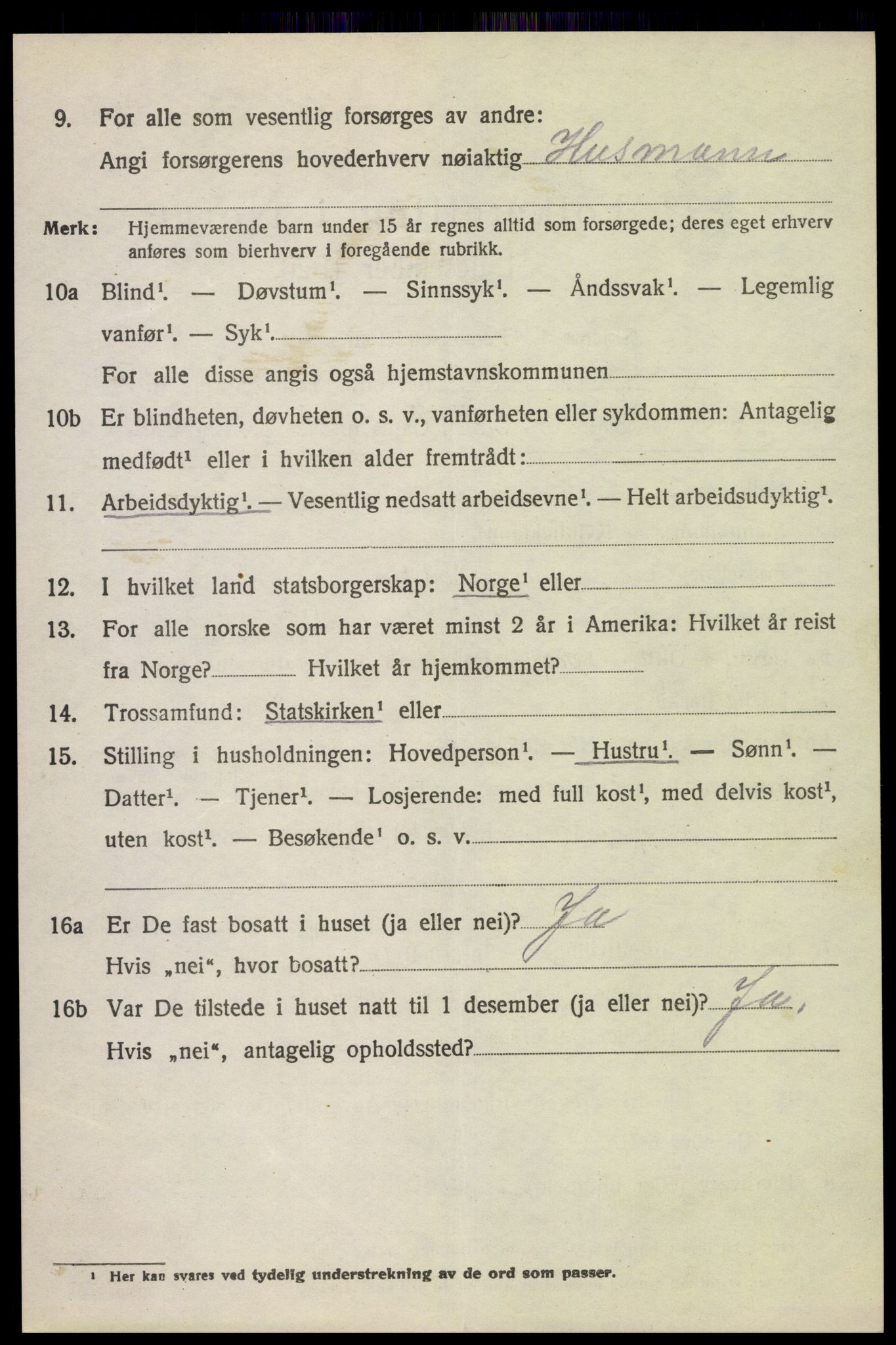 SAH, 1920 census for Ringsaker, 1920, p. 20939