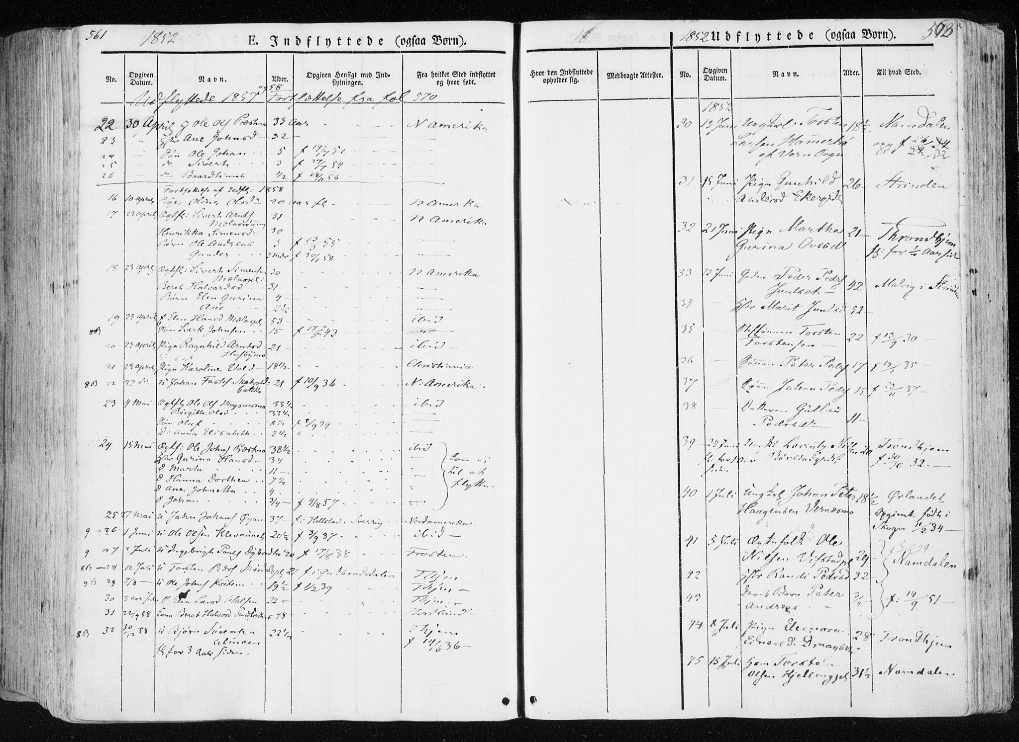 Ministerialprotokoller, klokkerbøker og fødselsregistre - Nord-Trøndelag, SAT/A-1458/709/L0074: Parish register (official) no. 709A14, 1845-1858, p. 563