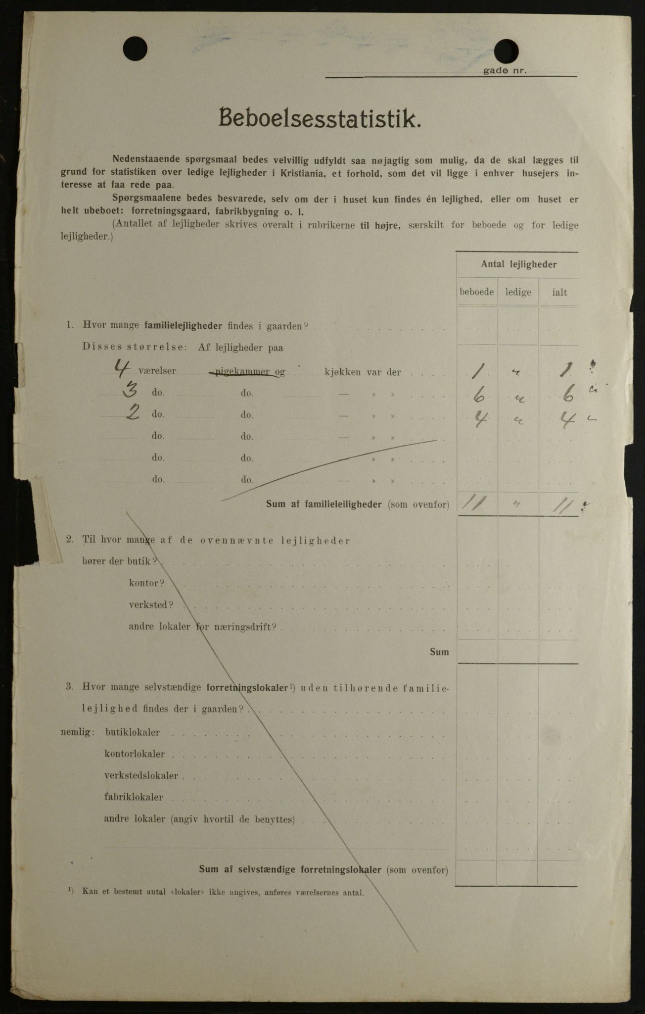 OBA, Municipal Census 1908 for Kristiania, 1908, p. 114661