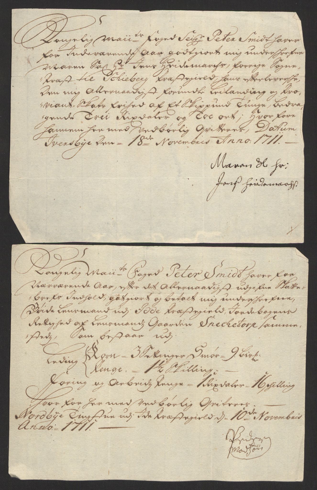 Rentekammeret inntil 1814, Reviderte regnskaper, Fogderegnskap, AV/RA-EA-4092/R01/L0020: Fogderegnskap Idd og Marker, 1711, p. 157