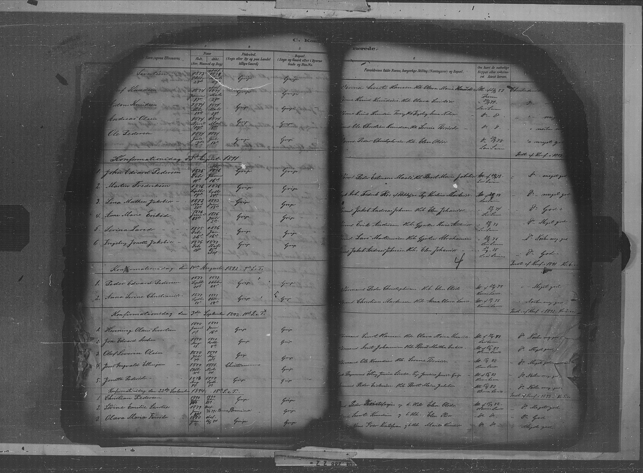 Kristiansund sokneprestkontor, AV/SAT-A-1068/1/I/I1: Parish register (official) no. 36, 1880-1919, p. 4