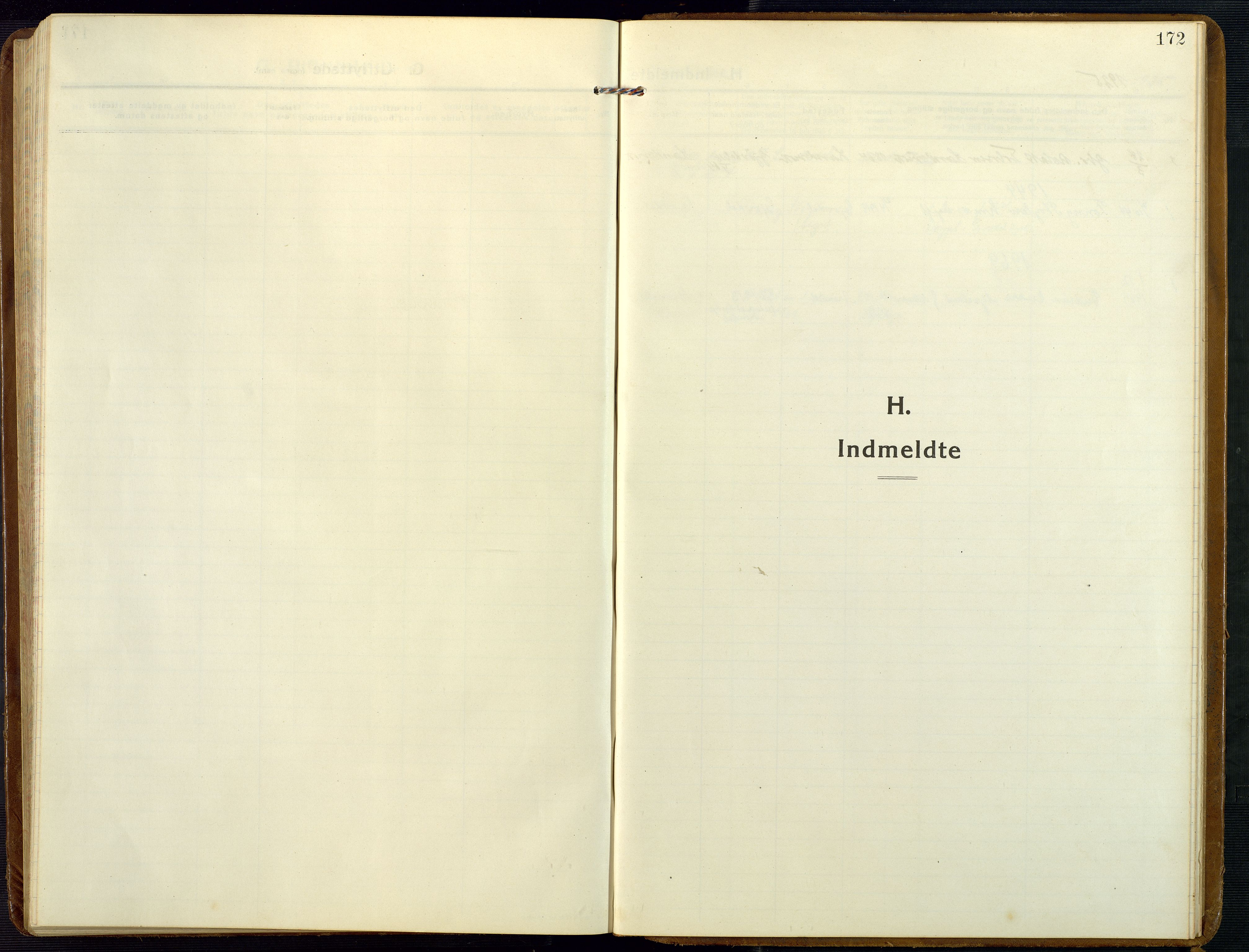 Åmli sokneprestkontor, SAK/1111-0050/F/Fb/Fba/L0003: Parish register (copy) no. B 3, 1912-1974, p. 172