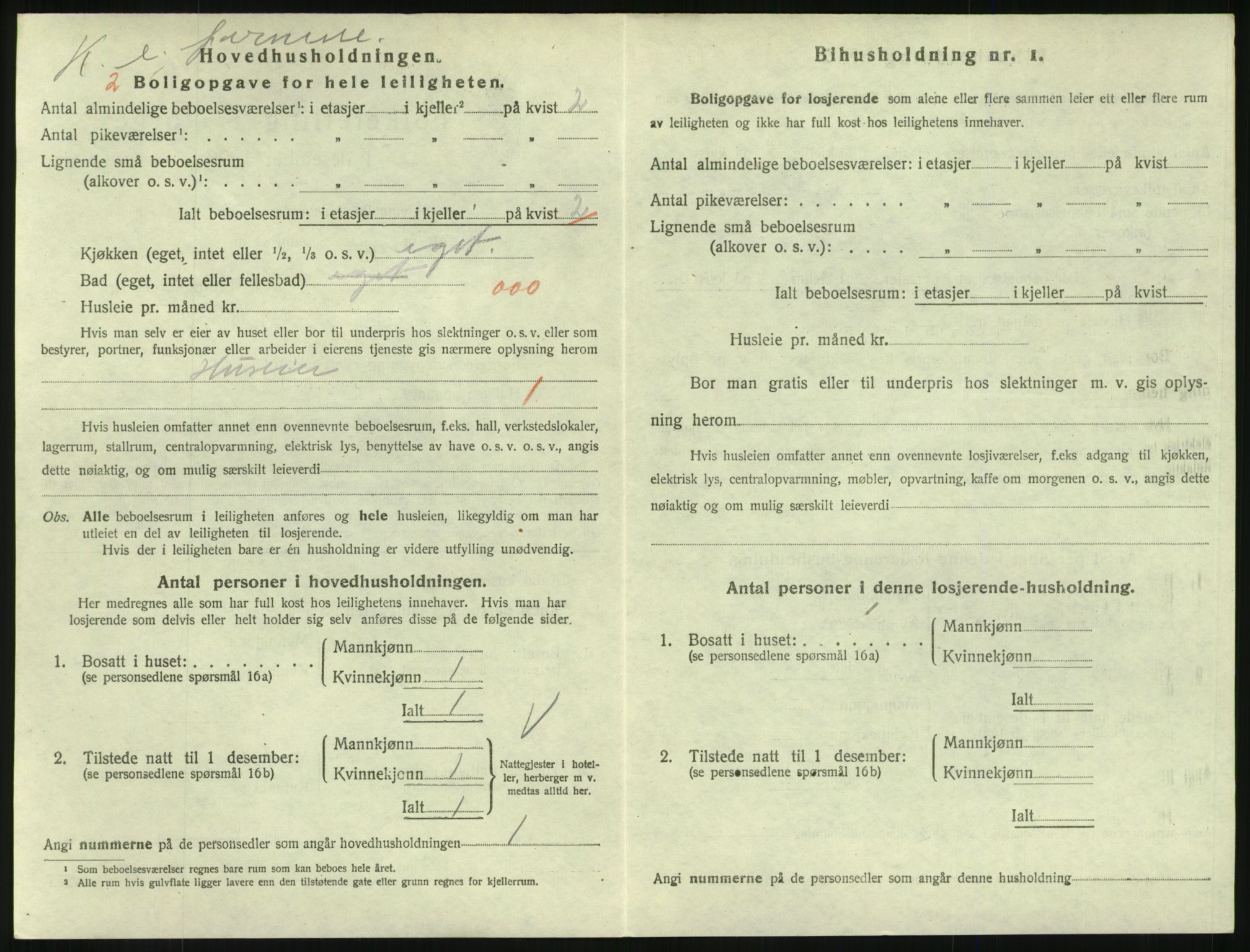 SAKO, 1920 census for Larvik, 1920, p. 6401