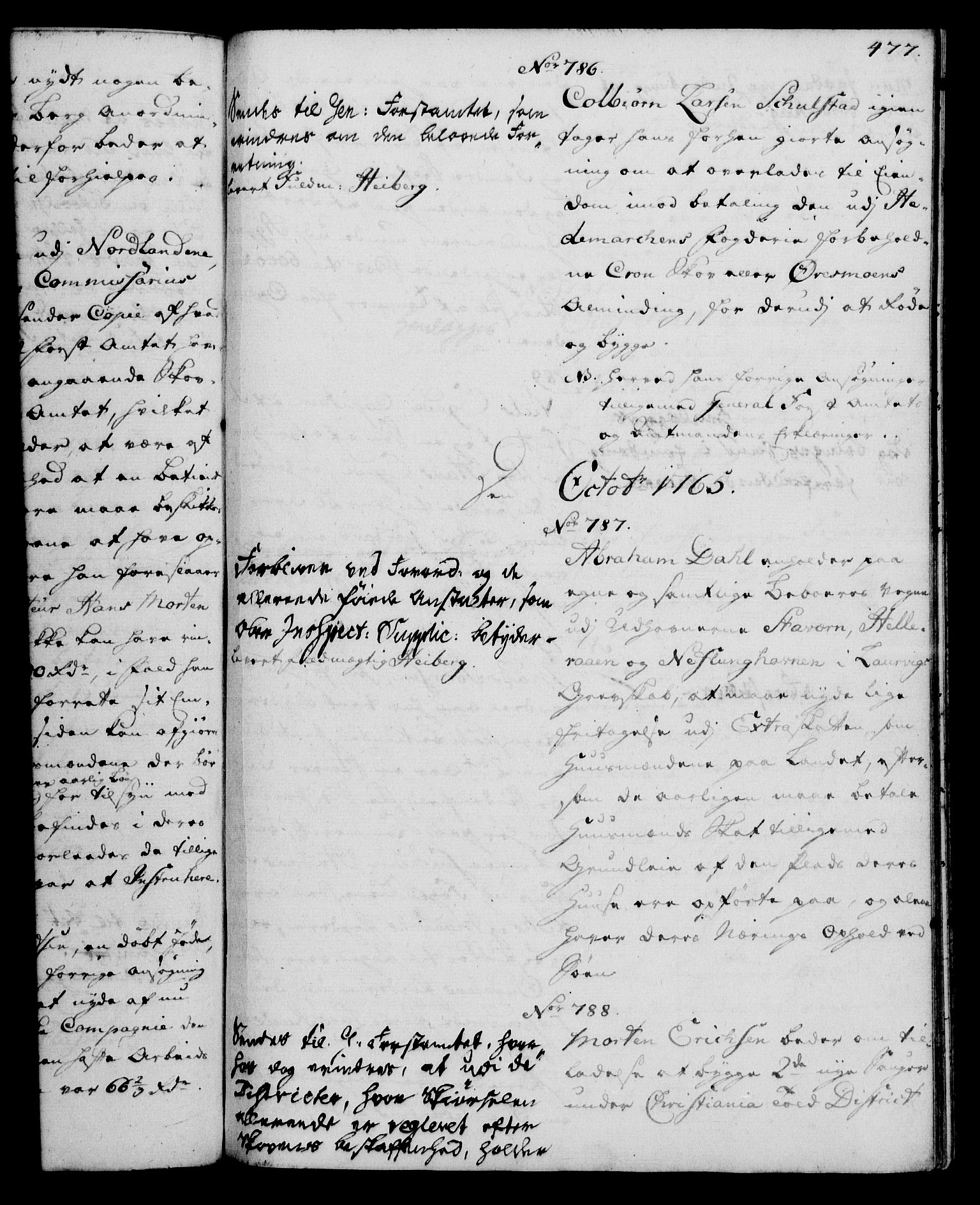 Rentekammeret, Kammerkanselliet, AV/RA-EA-3111/G/Gh/Gha/L0035: Norsk ekstraktmemorialprotokoll (merket RK 53.80), 1759-1771, p. 477