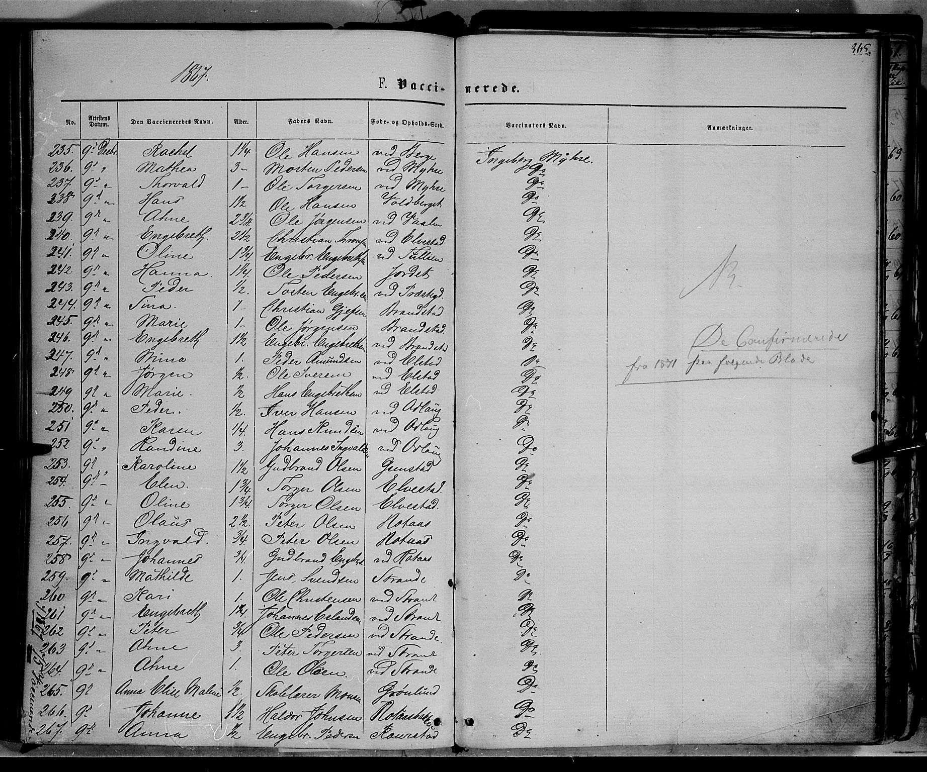 Ringebu prestekontor, AV/SAH-PREST-082/H/Ha/Haa/L0007: Parish register (official) no. 7, 1860-1877, p. 365