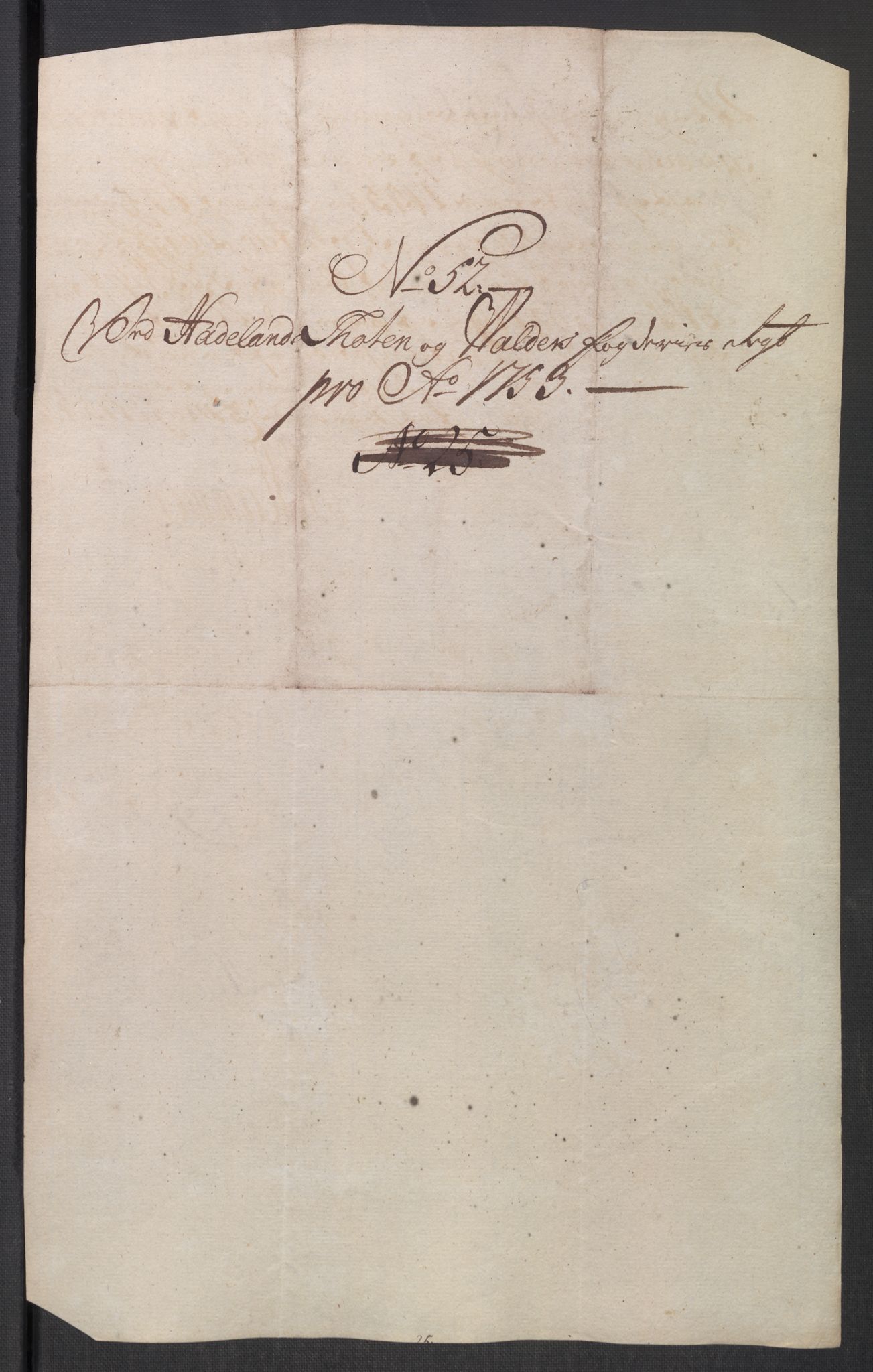 Rentekammeret inntil 1814, Reviderte regnskaper, Fogderegnskap, RA/EA-4092/R18/L1349: Fogderegnskap Hadeland, Toten og Valdres, 1752-1753, p. 552