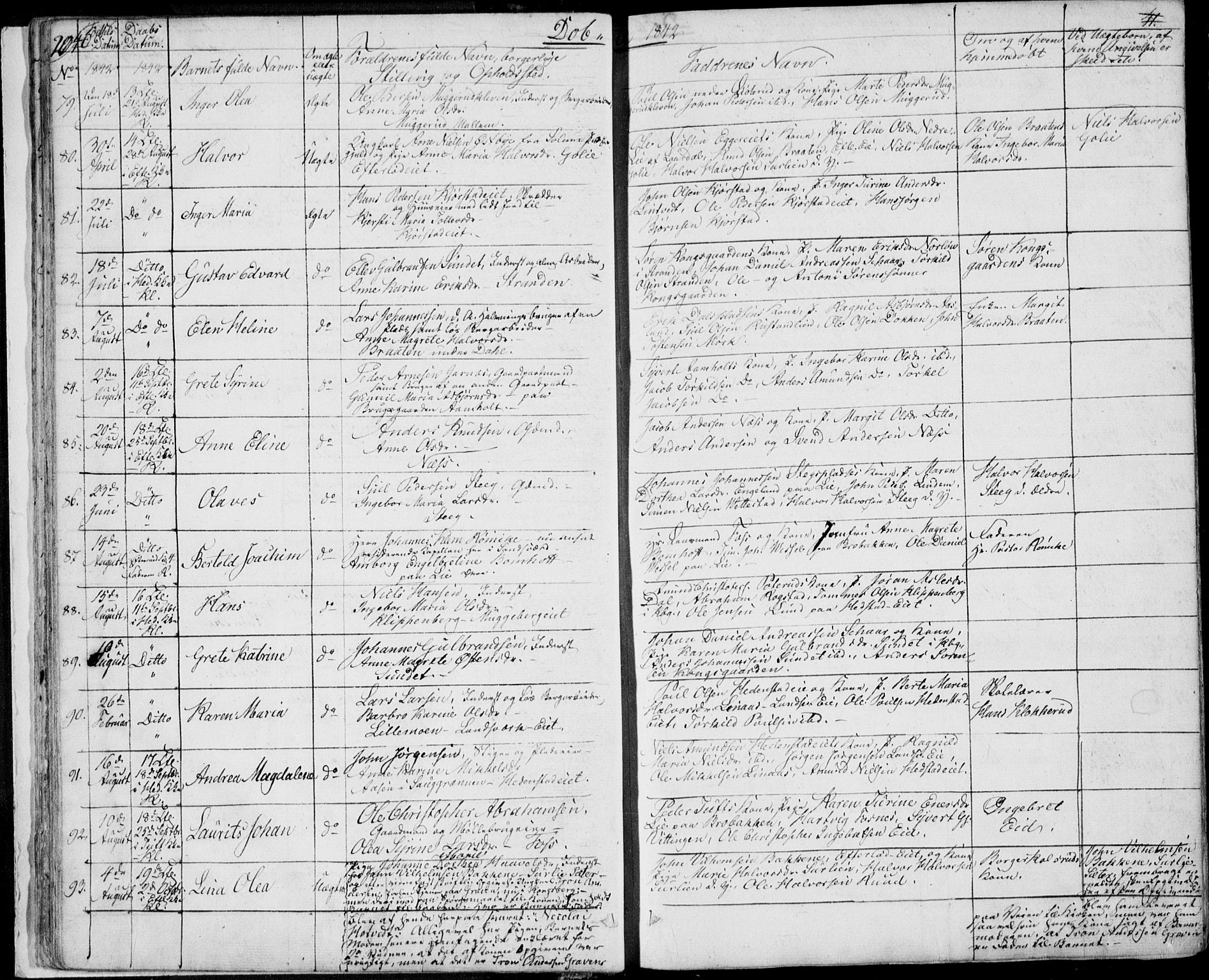 Sandsvær kirkebøker, AV/SAKO-A-244/F/Fa/L0005: Parish register (official) no. I 5, 1840-1856, p. 40-41