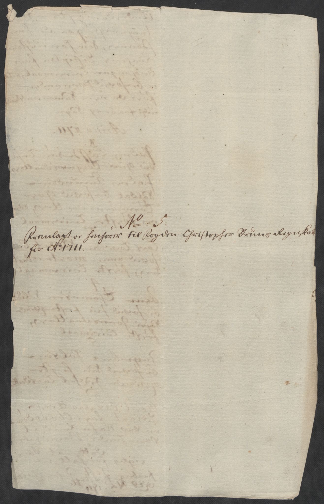 Rentekammeret inntil 1814, Reviderte regnskaper, Fogderegnskap, AV/RA-EA-4092/R17/L1180: Fogderegnskap Gudbrandsdal, 1711, p. 69