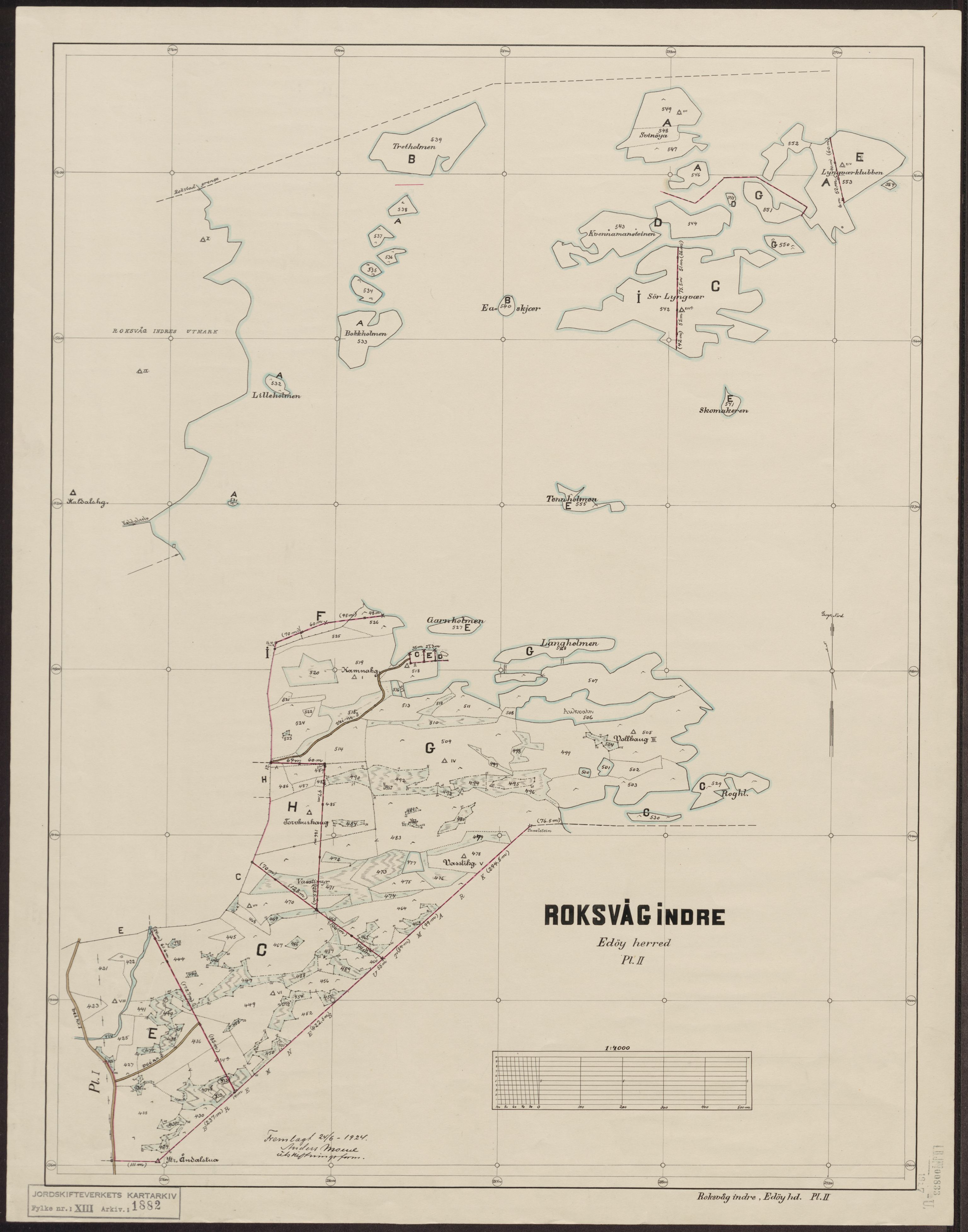 Jordskifteverkets kartarkiv, RA/S-3929/T, 1859-1988, p. 2281