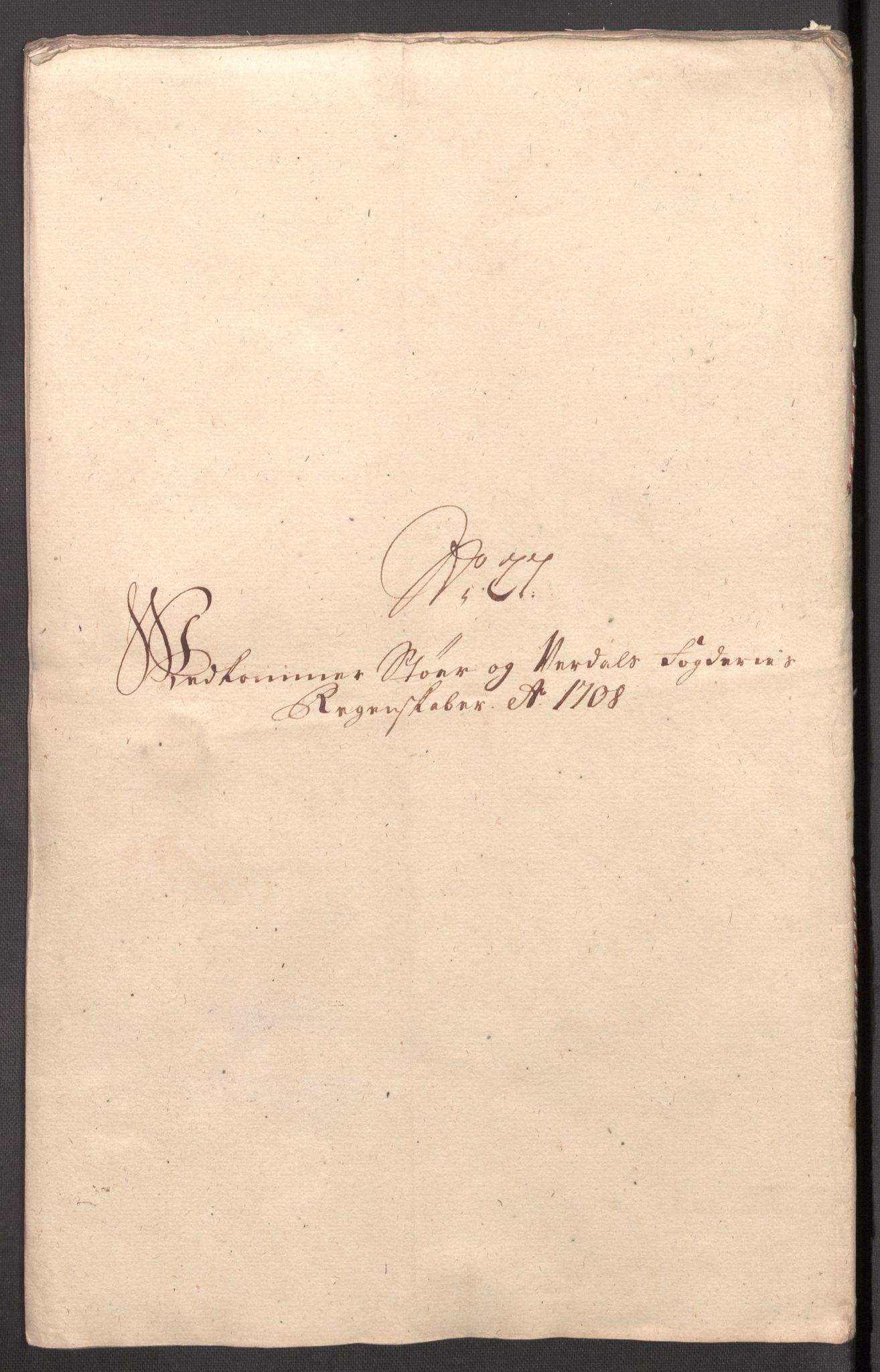 Rentekammeret inntil 1814, Reviderte regnskaper, Fogderegnskap, RA/EA-4092/R62/L4198: Fogderegnskap Stjørdal og Verdal, 1708, p. 287