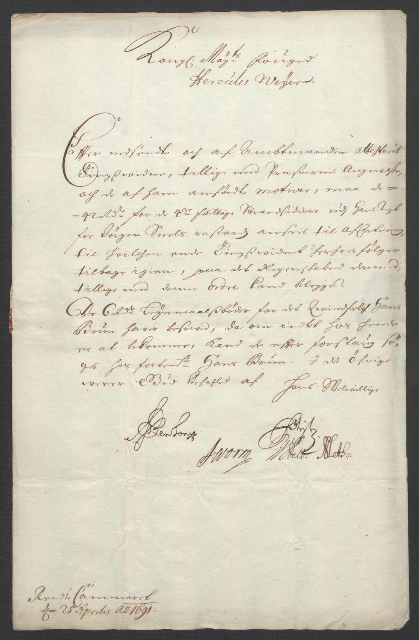 Rentekammeret inntil 1814, Reviderte regnskaper, Fogderegnskap, AV/RA-EA-4092/R35/L2091: Fogderegnskap Øvre og Nedre Telemark, 1690-1693, p. 161