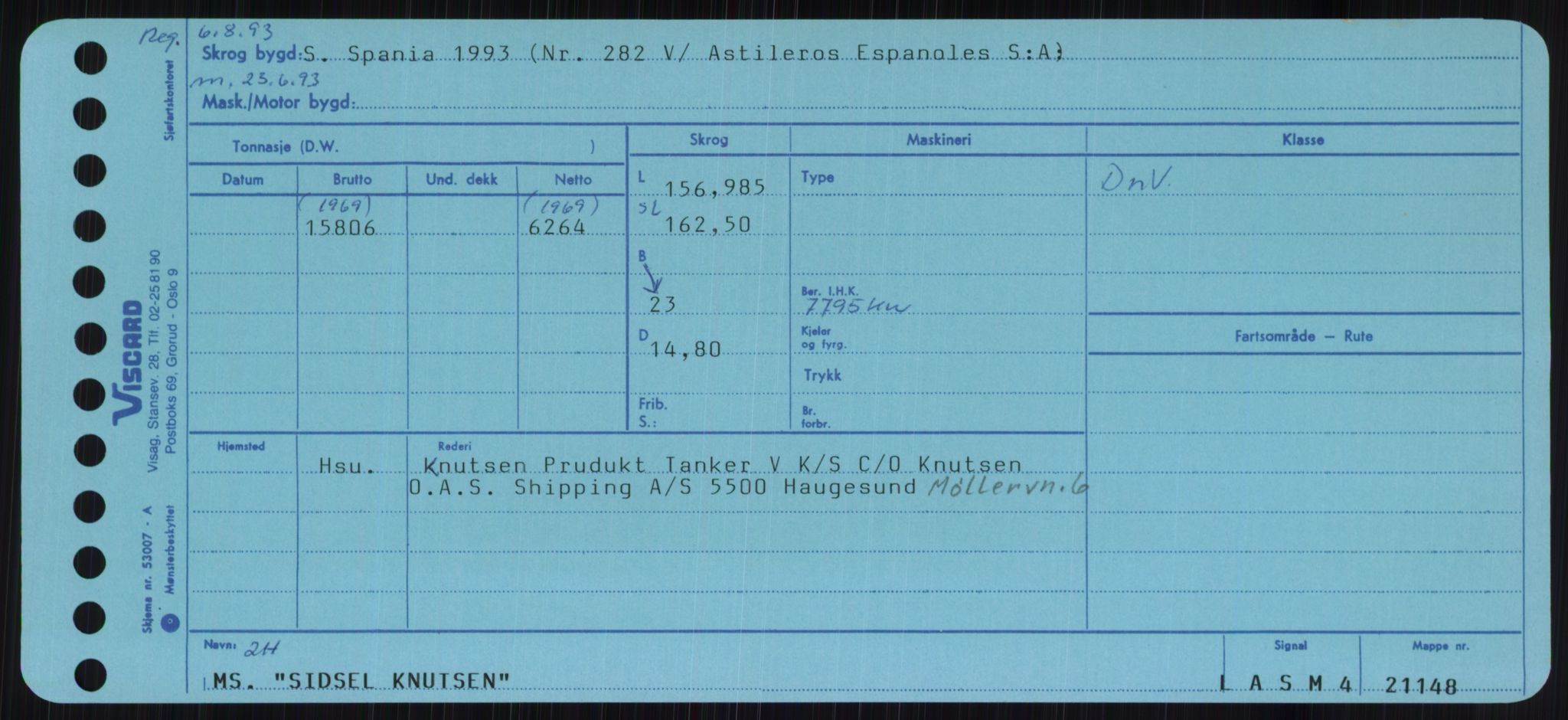 Sjøfartsdirektoratet med forløpere, Skipsmålingen, RA/S-1627/H/Ha/L0005/0001: Fartøy, S-Sven / Fartøy, S-Skji, p. 387