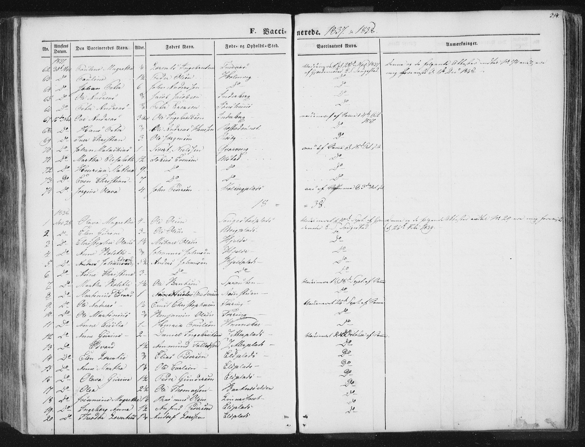 Ministerialprotokoller, klokkerbøker og fødselsregistre - Nord-Trøndelag, SAT/A-1458/741/L0392: Parish register (official) no. 741A06, 1836-1848, p. 314
