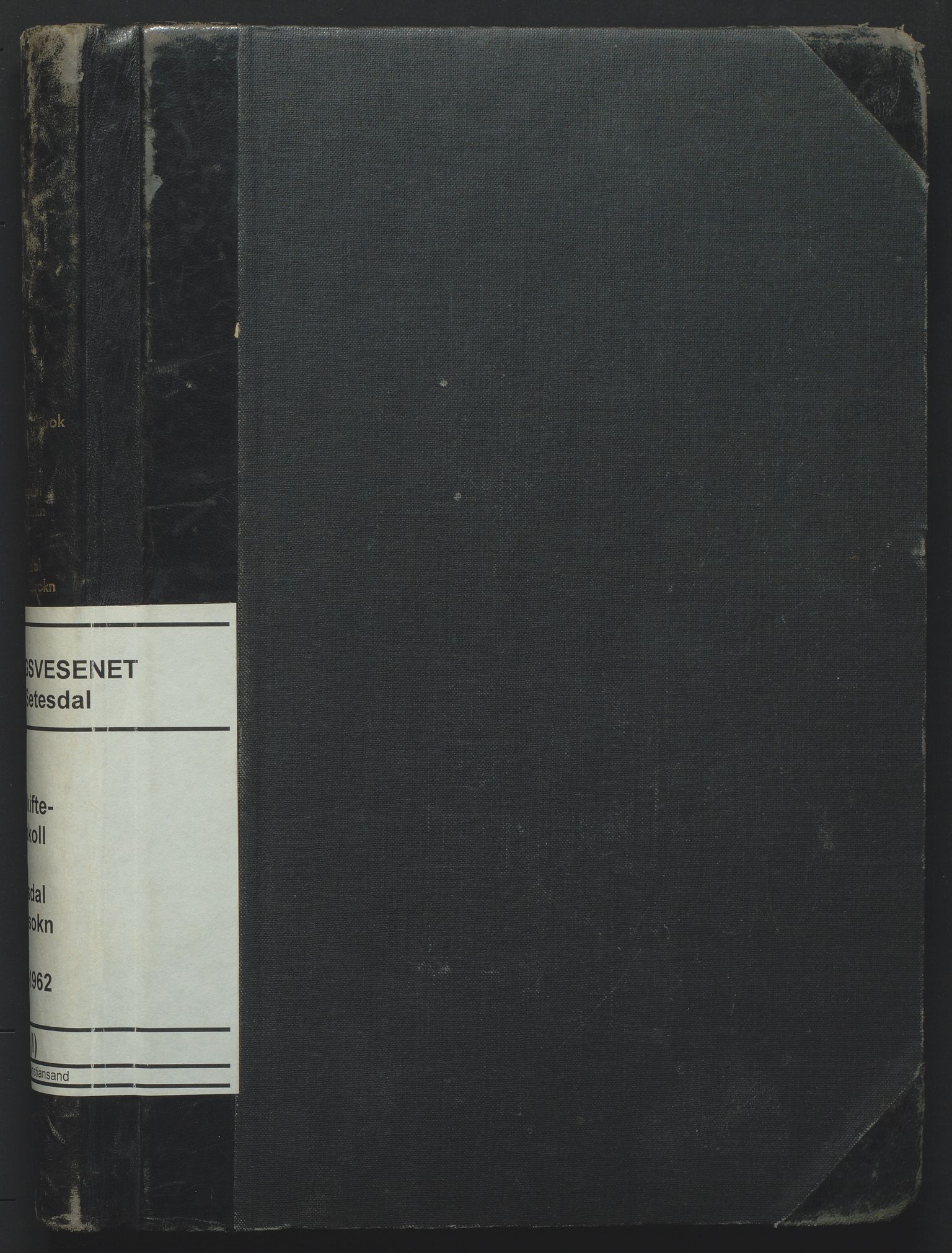 Setesdal jordskifterett, AV/SAK-1541-0008/F/Fa/Faa/L0003: Jordskifteprotokoll med gårdsregister, Setesdal domssokn nr 18 (I), 1957-1962