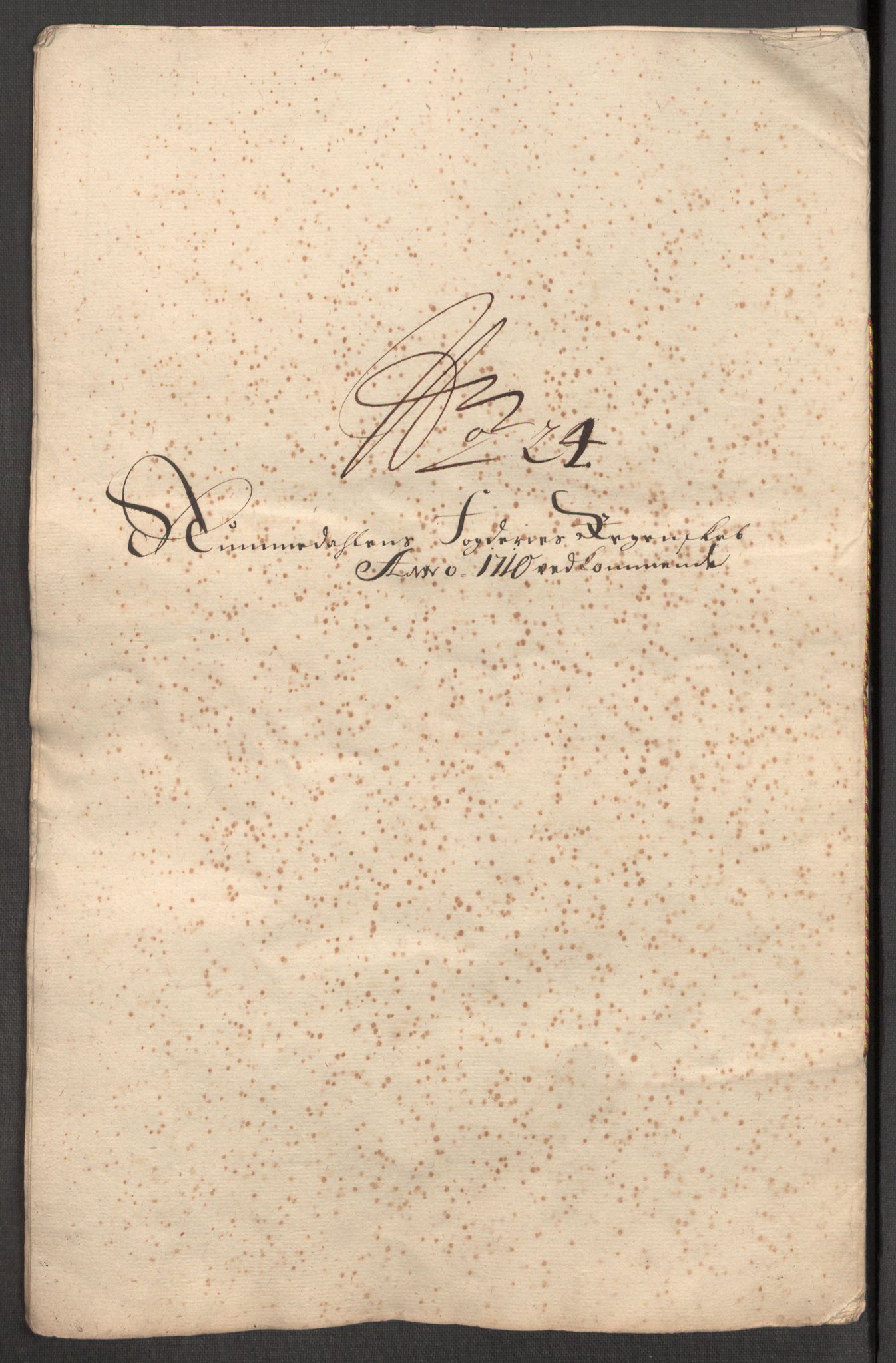 Rentekammeret inntil 1814, Reviderte regnskaper, Fogderegnskap, AV/RA-EA-4092/R64/L4431: Fogderegnskap Namdal, 1709-1710, p. 461