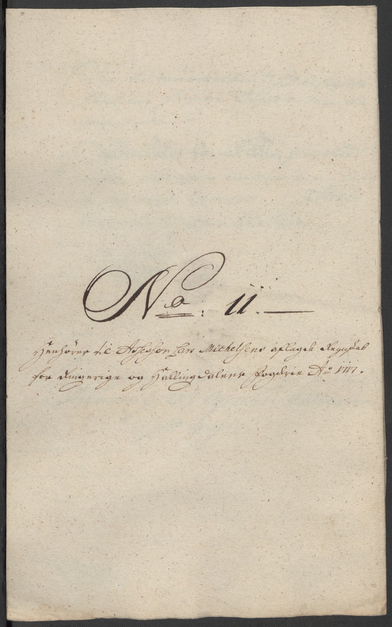 Rentekammeret inntil 1814, Reviderte regnskaper, Fogderegnskap, AV/RA-EA-4092/R23/L1475: Fogderegnskap Ringerike og Hallingdal, 1717, p. 186