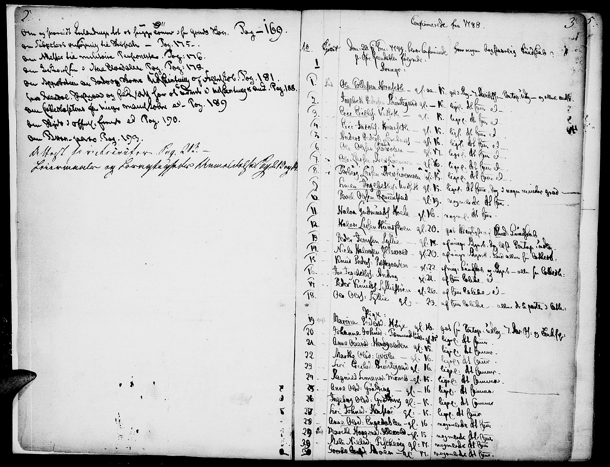 Rendalen prestekontor, SAH/PREST-054/H/Ha/Haa/L0002: Parish register (official) no. 2, 1788-1814, p. 2-3