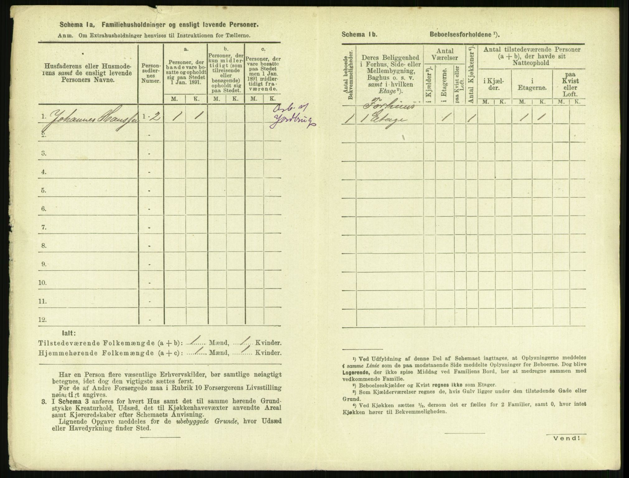 RA, 1891 census for 1103 Stavanger, 1891, p. 1892