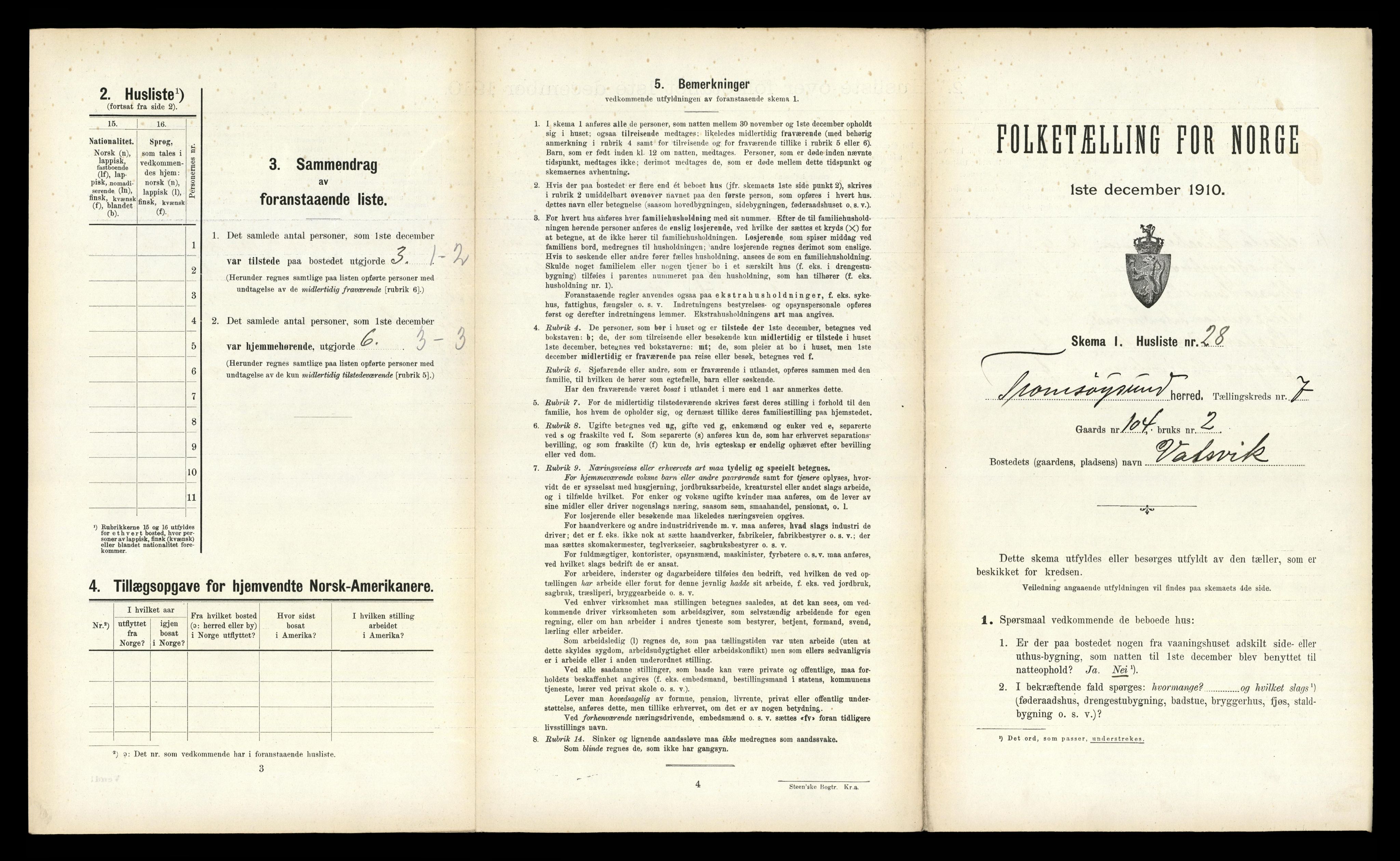 RA, 1910 census for Tromsøysund, 1910, p. 1379