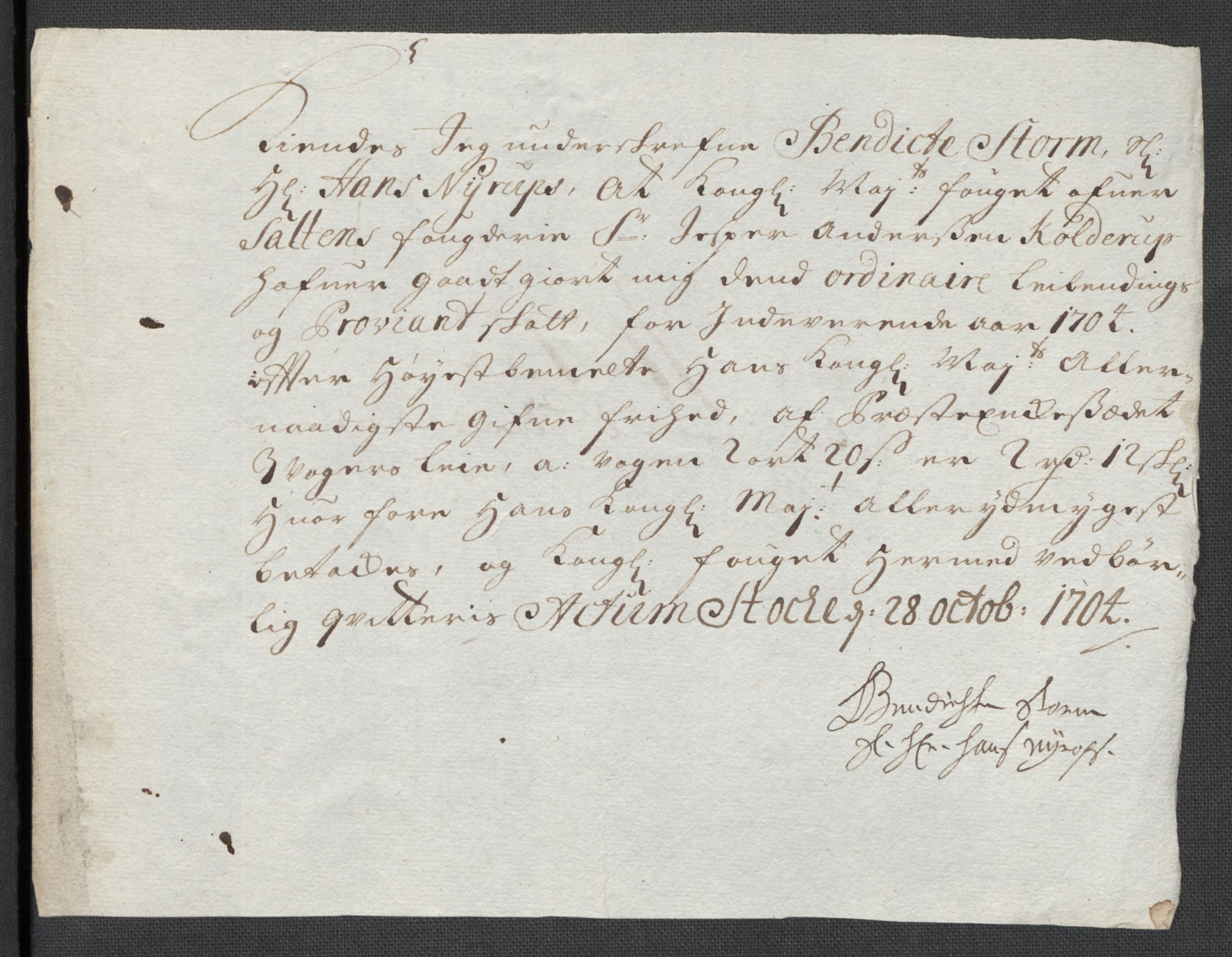 Rentekammeret inntil 1814, Reviderte regnskaper, Fogderegnskap, RA/EA-4092/R66/L4580: Fogderegnskap Salten, 1701-1706, p. 317