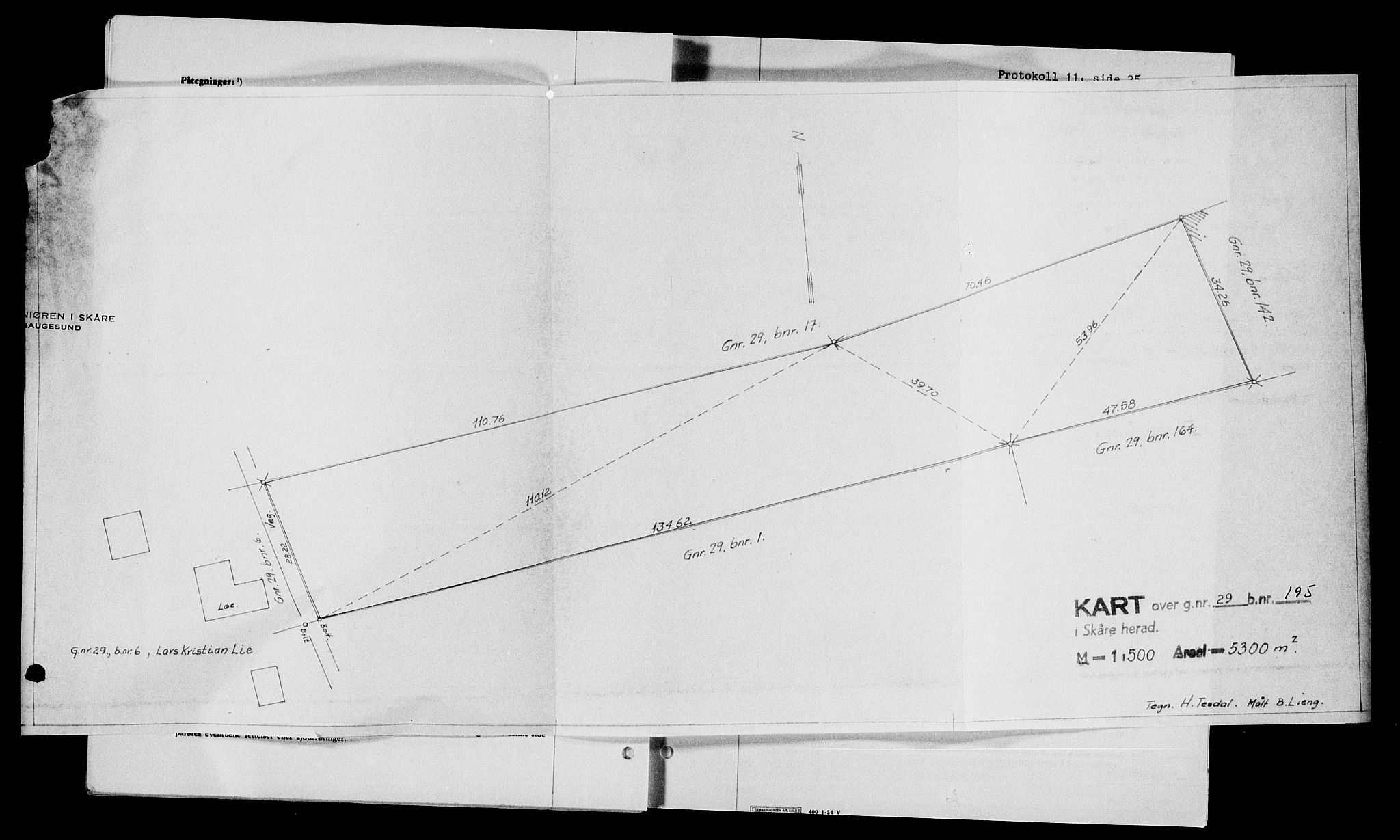 Karmsund sorenskriveri, AV/SAST-A-100311/01/II/IIB/L0125: Mortgage book no. 105A, 1957-1957, Diary no: : 2212/1957