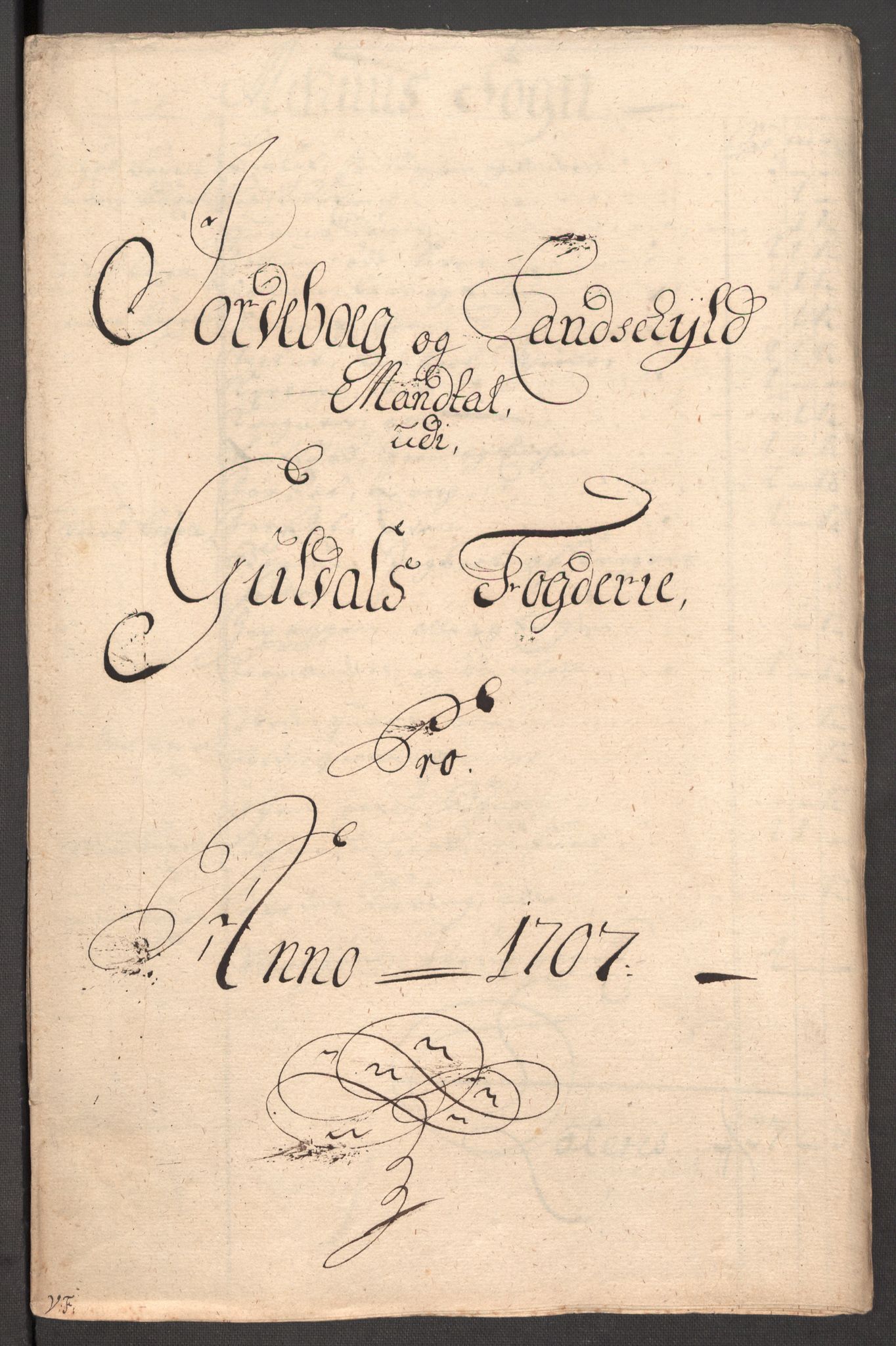 Rentekammeret inntil 1814, Reviderte regnskaper, Fogderegnskap, RA/EA-4092/R60/L3957: Fogderegnskap Orkdal og Gauldal, 1707, p. 277