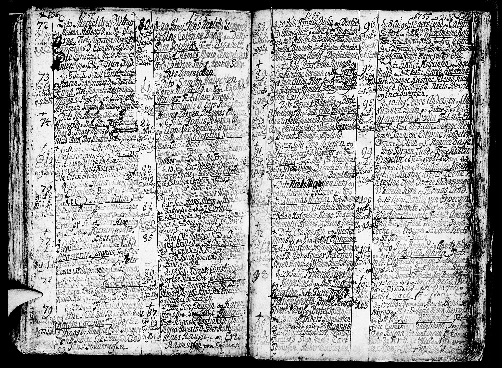 Nykirken Sokneprestembete, AV/SAB-A-77101/H/Haa/L0003: Parish register (official) no. A 3, 1717-1764, p. 265