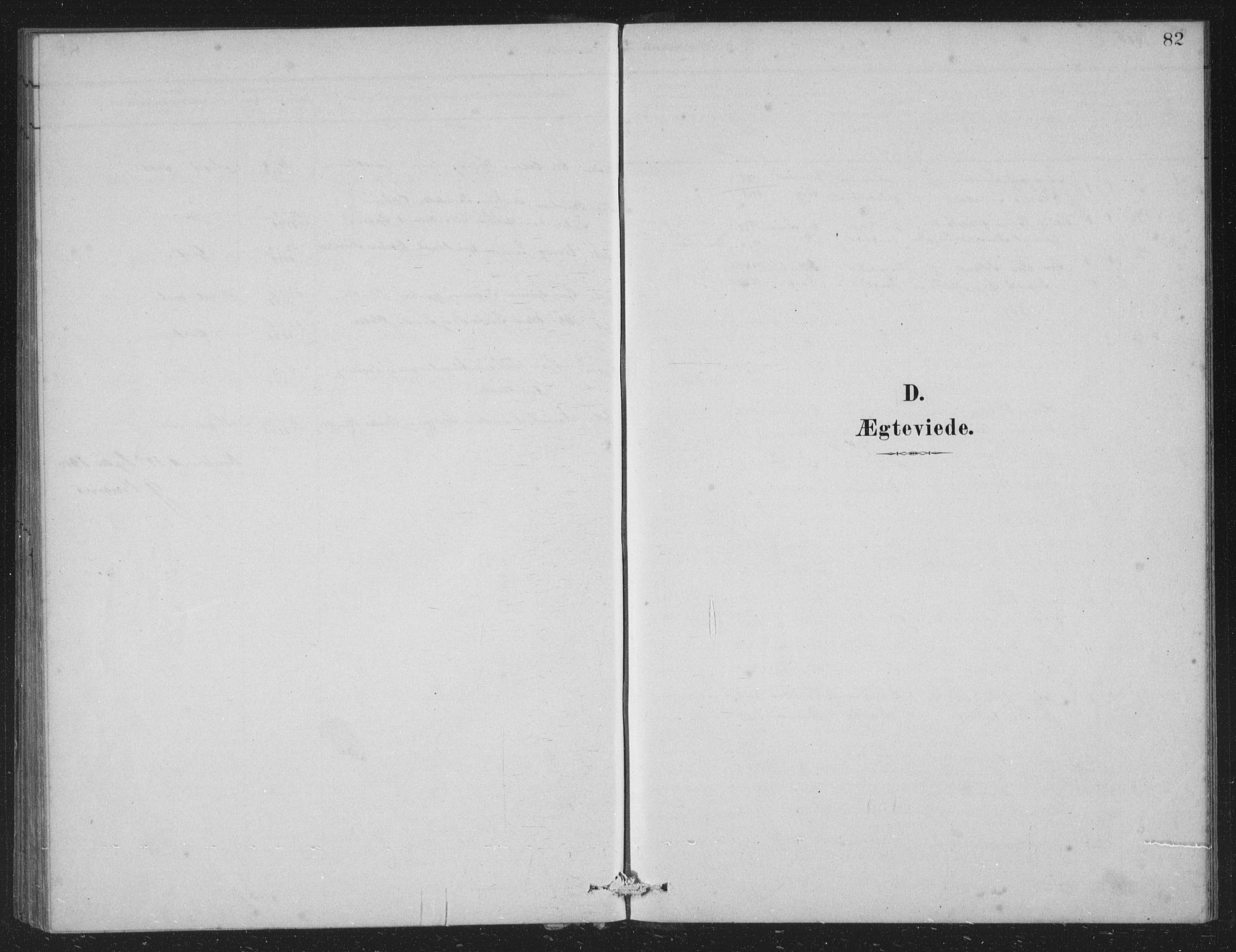 Vossestrand Sokneprestembete, SAB/A-79101/H/Hab: Parish register (copy) no. A 2, 1880-1902, p. 82