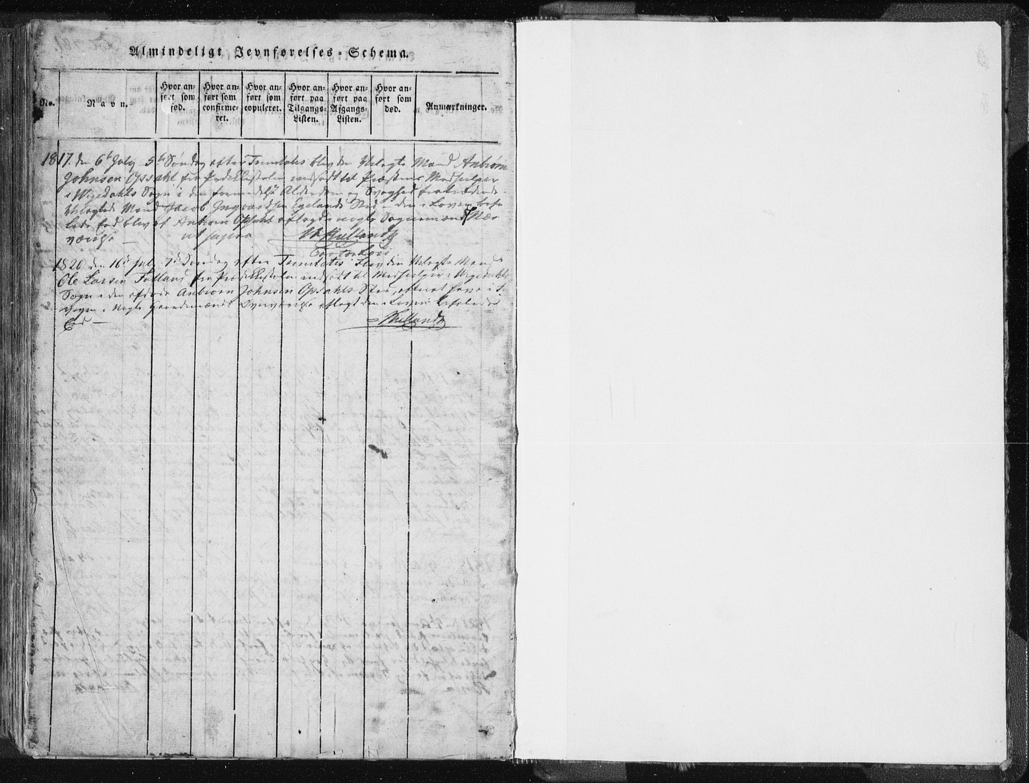 Vikedal sokneprestkontor, SAST/A-101840/01/IV: Parish register (official) no. A 3, 1817-1850