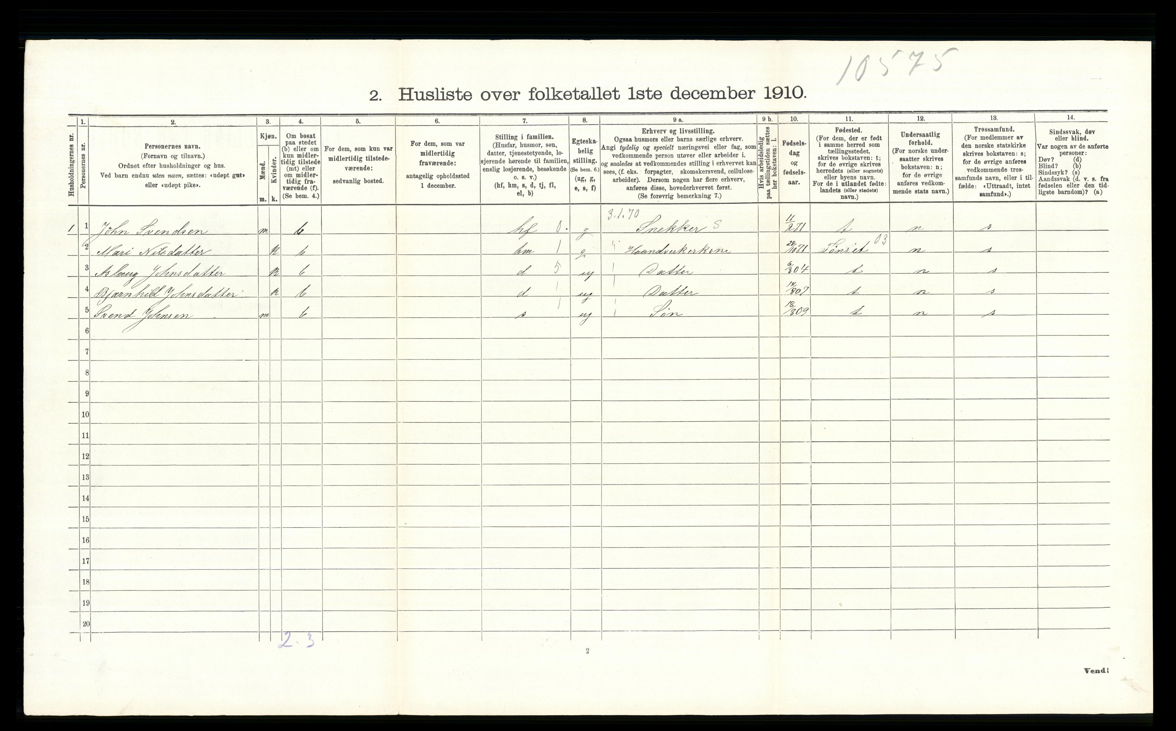 RA, 1910 census for Tolga, 1910, p. 359