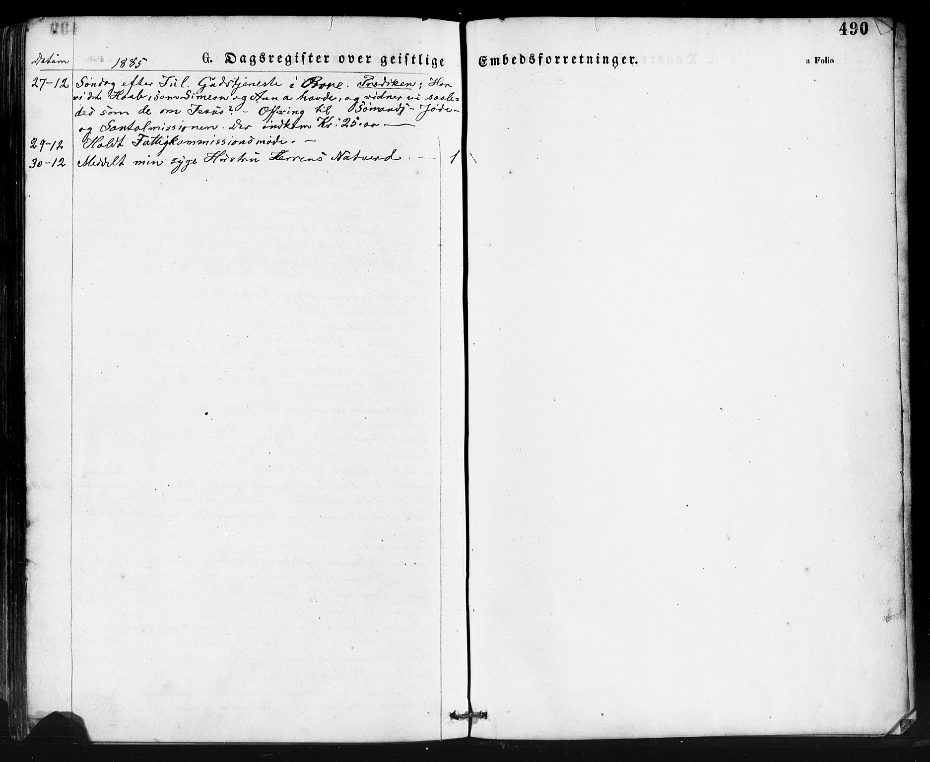 Klepp sokneprestkontor, AV/SAST-A-101803/001/3/30BA/L0006: Parish register (official) no. A 6, 1871-1885, p. 490