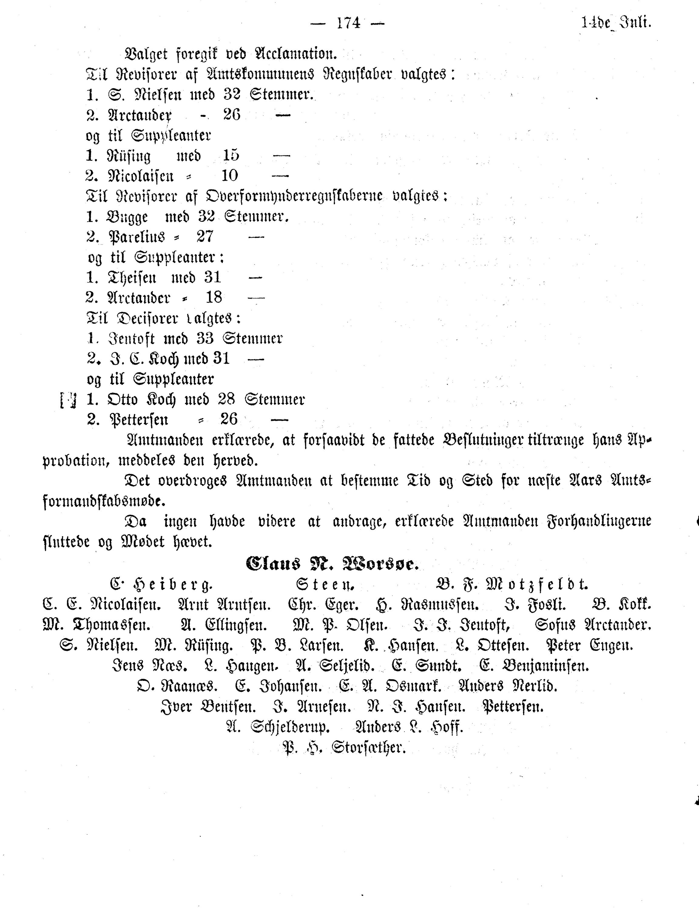 Nordland Fylkeskommune. Fylkestinget, AIN/NFK-17/176/A/Ac/L0010: Fylkestingsforhandlinger 1874-1880, 1874-1880