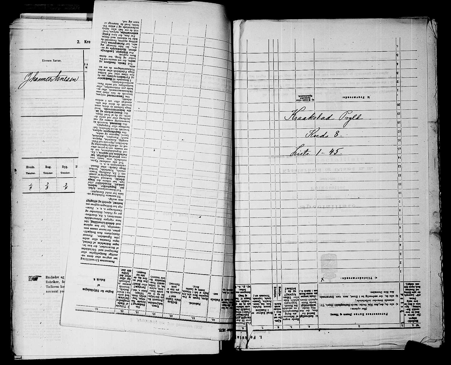 RA, 1875 census for 0212P Kråkstad, 1875, p. 1004