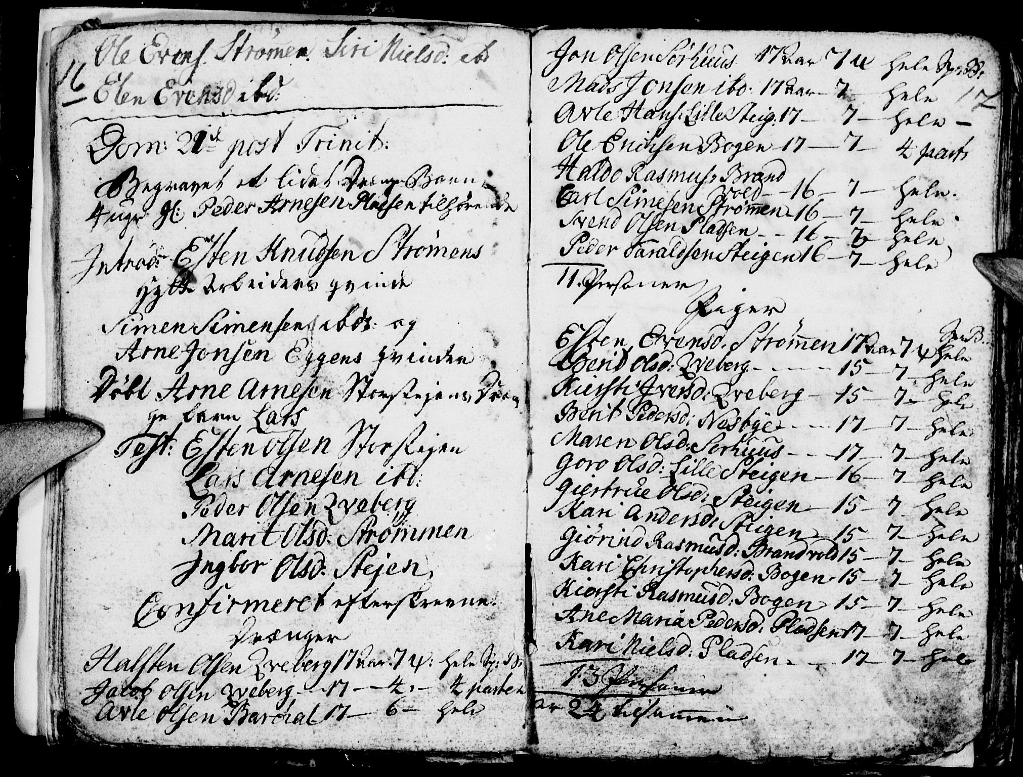 Tynset prestekontor, SAH/PREST-058/H/Ha/Haa/L0007: Parish register (official) no. 7, 1764-1769, p. 16-17
