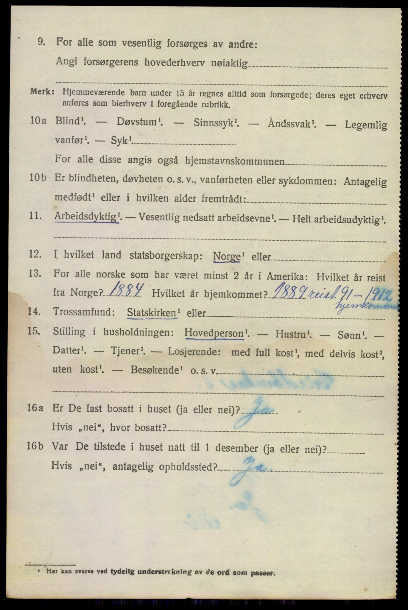 SAKO, 1920 census for Holla, 1920, p. 4468