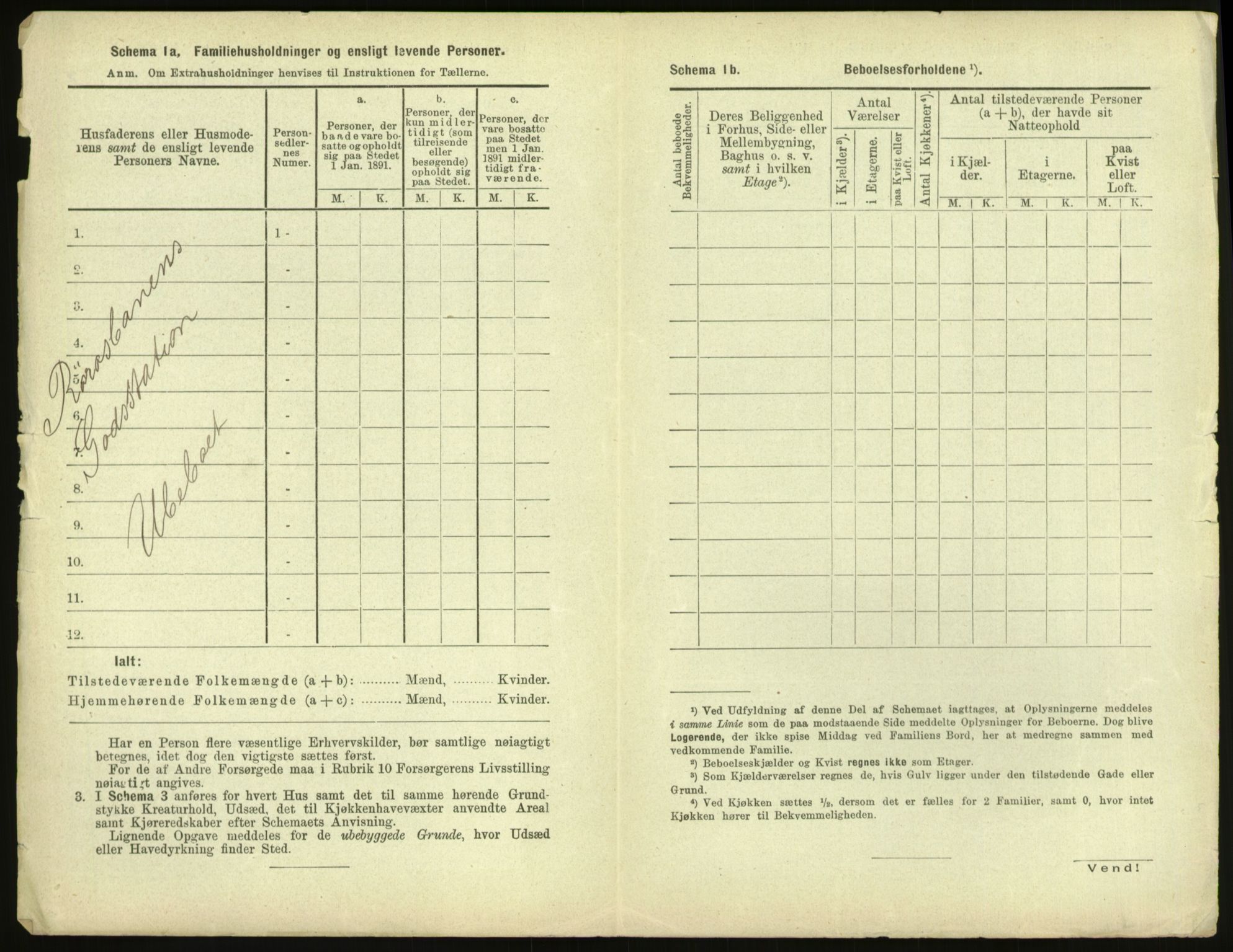 RA, 1891 census for 1601 Trondheim, 1891, p. 1023