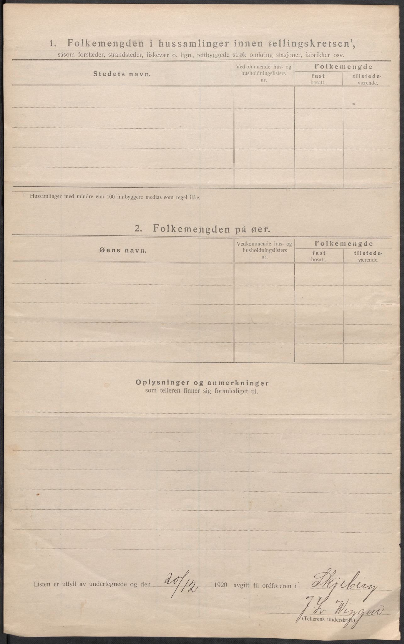 SAO, 1920 census for Skjeberg, 1920, p. 37