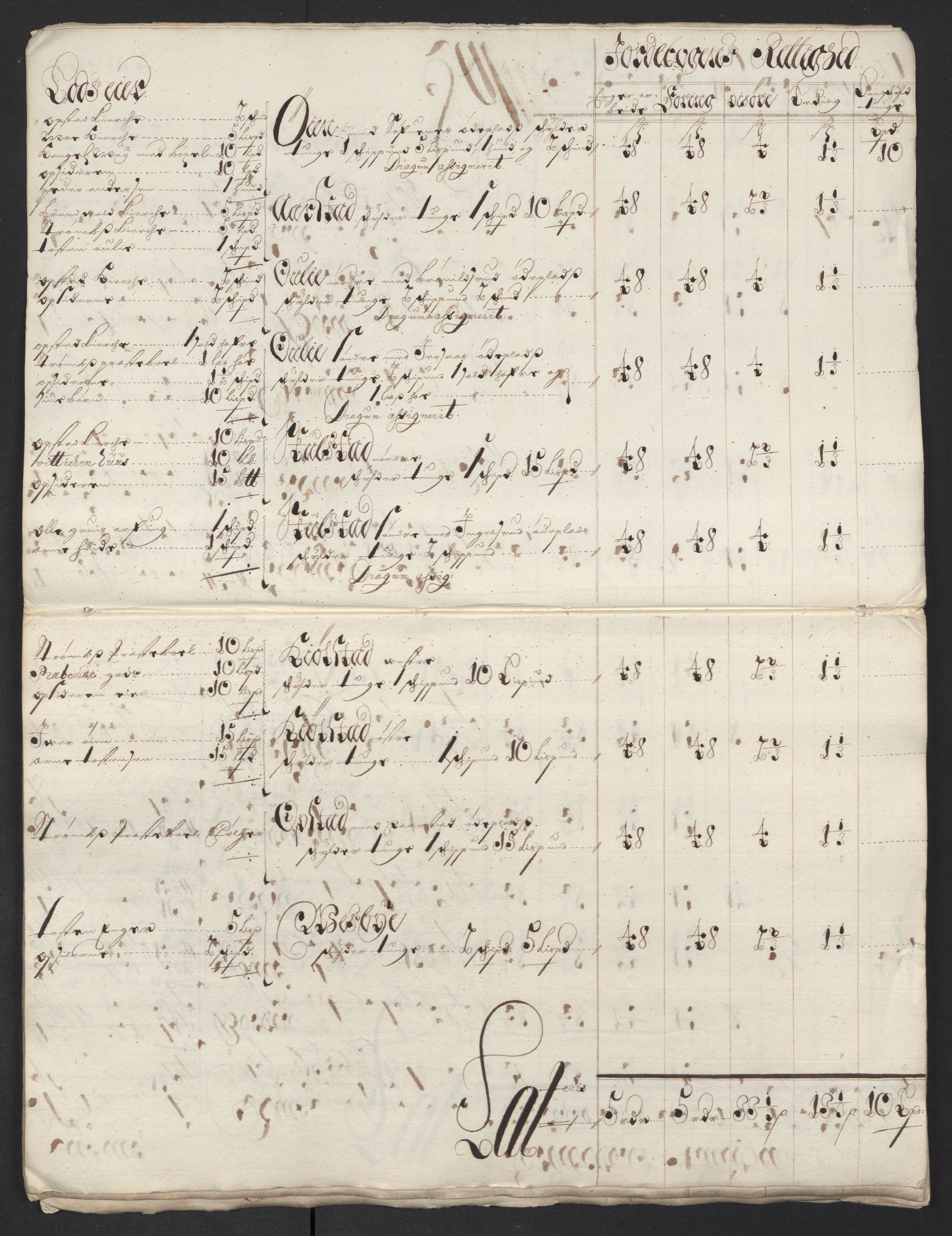 Rentekammeret inntil 1814, Reviderte regnskaper, Fogderegnskap, AV/RA-EA-4092/R13/L0842: Fogderegnskap Solør, Odal og Østerdal, 1704, p. 118