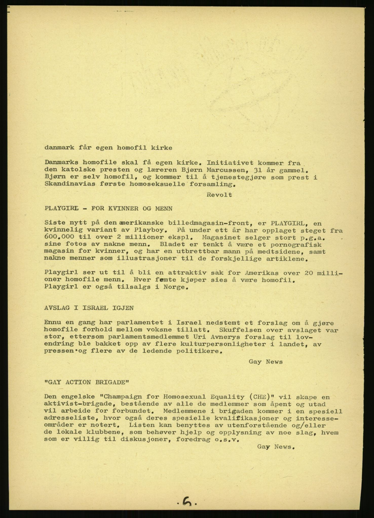 Det Norske Forbundet av 1948/Landsforeningen for Lesbisk og Homofil Frigjøring, AV/RA-PA-1216/E/Eb/L0001: Intern informasjon, 1952-1991, p. 426