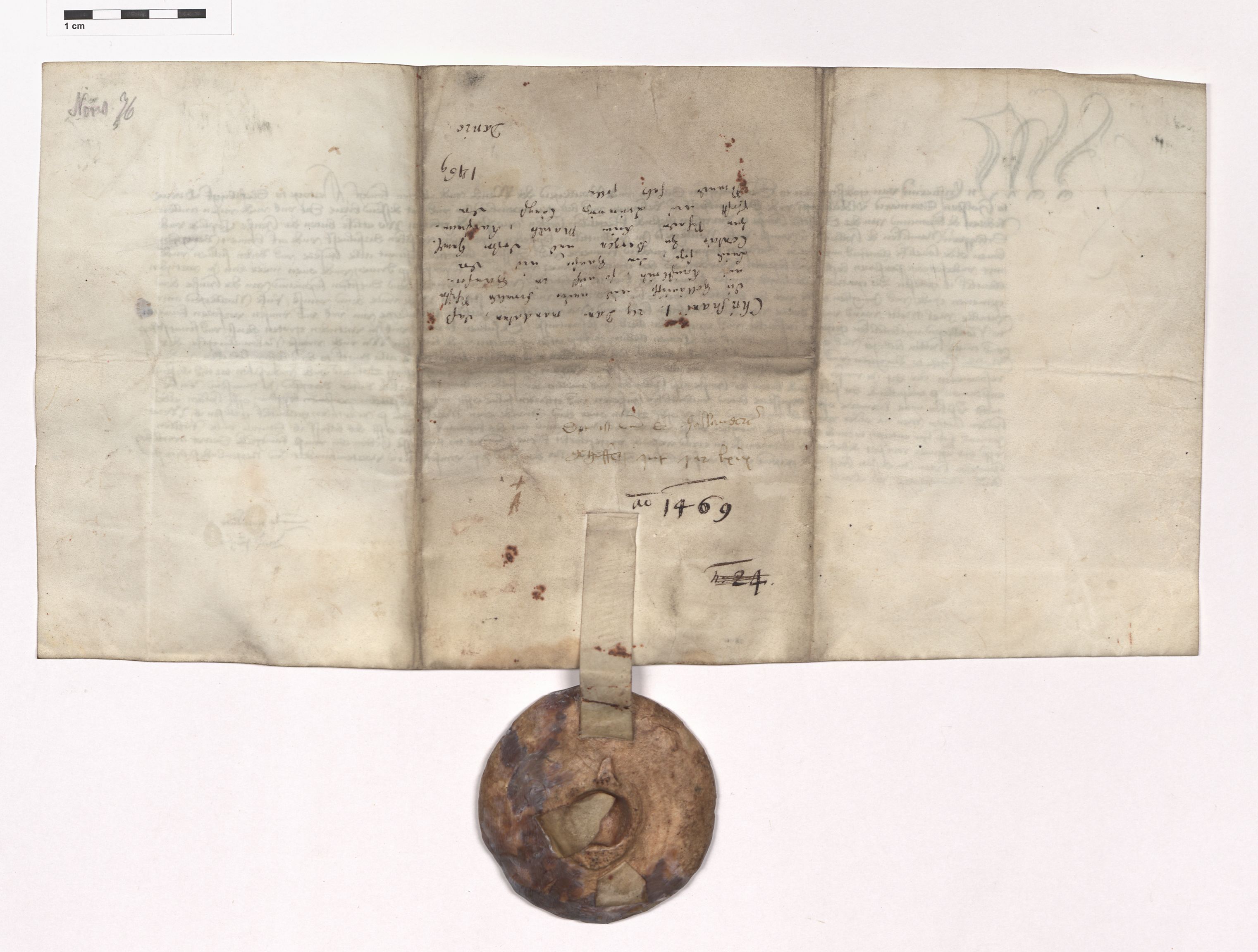 07.1 Urkunden, 3 Auswärtige Beziehungen (Externa), AHL/-/21: Norwegen (Norvagica); Kontor zu Bergen, 1247-1747, p. 766