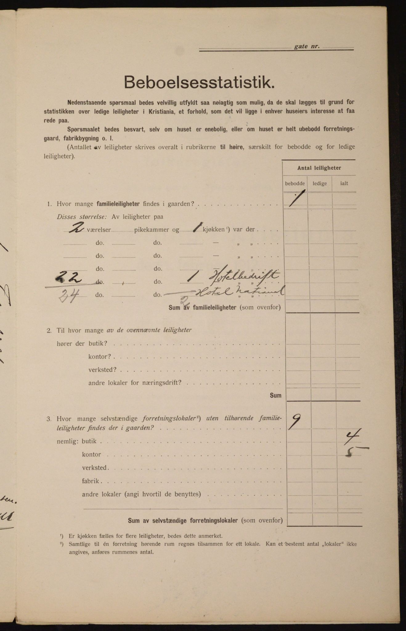 OBA, Municipal Census 1912 for Kristiania, 1912, p. 113693