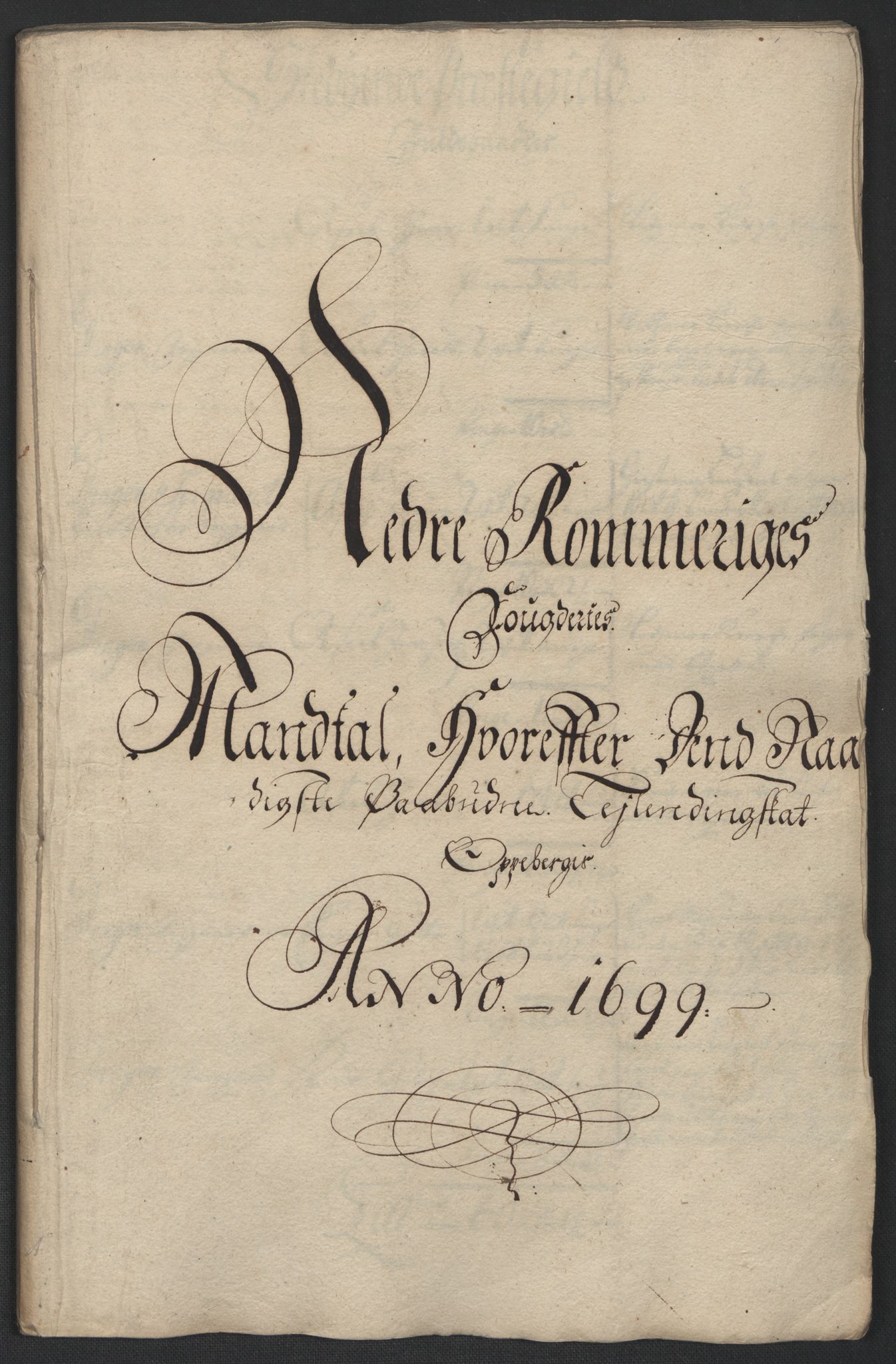 Rentekammeret inntil 1814, Reviderte regnskaper, Fogderegnskap, AV/RA-EA-4092/R11/L0582: Fogderegnskap Nedre Romerike, 1699, p. 56