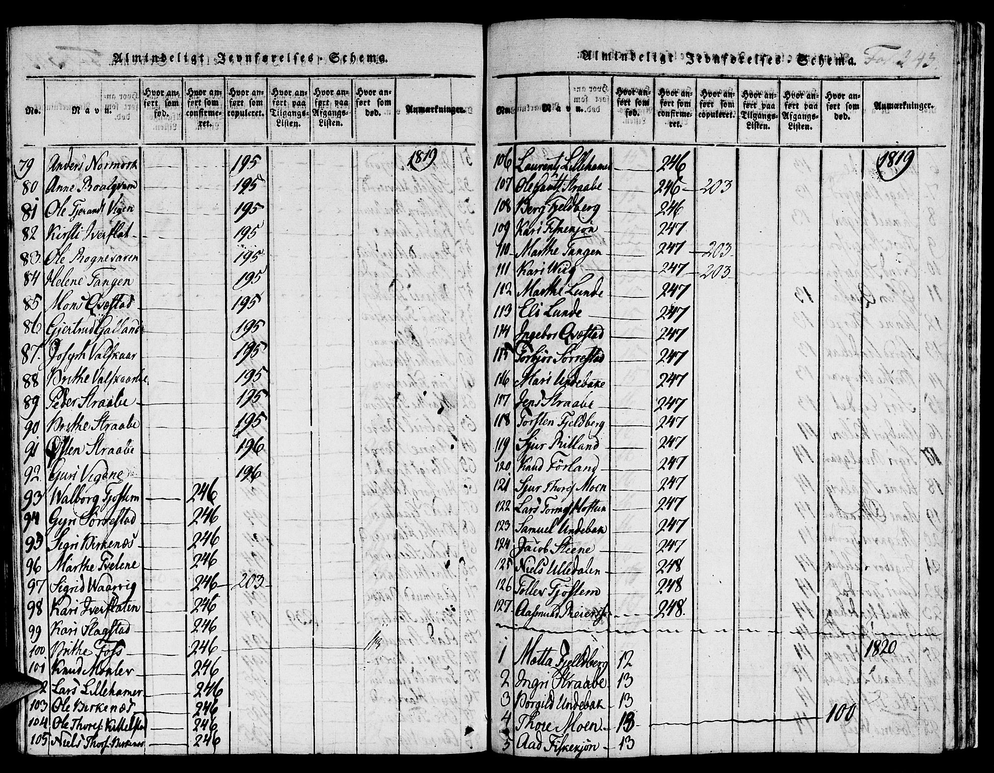 Suldal sokneprestkontor, SAST/A-101845/01/IV/L0006: Parish register (official) no. A 6, 1816-1836, p. 343