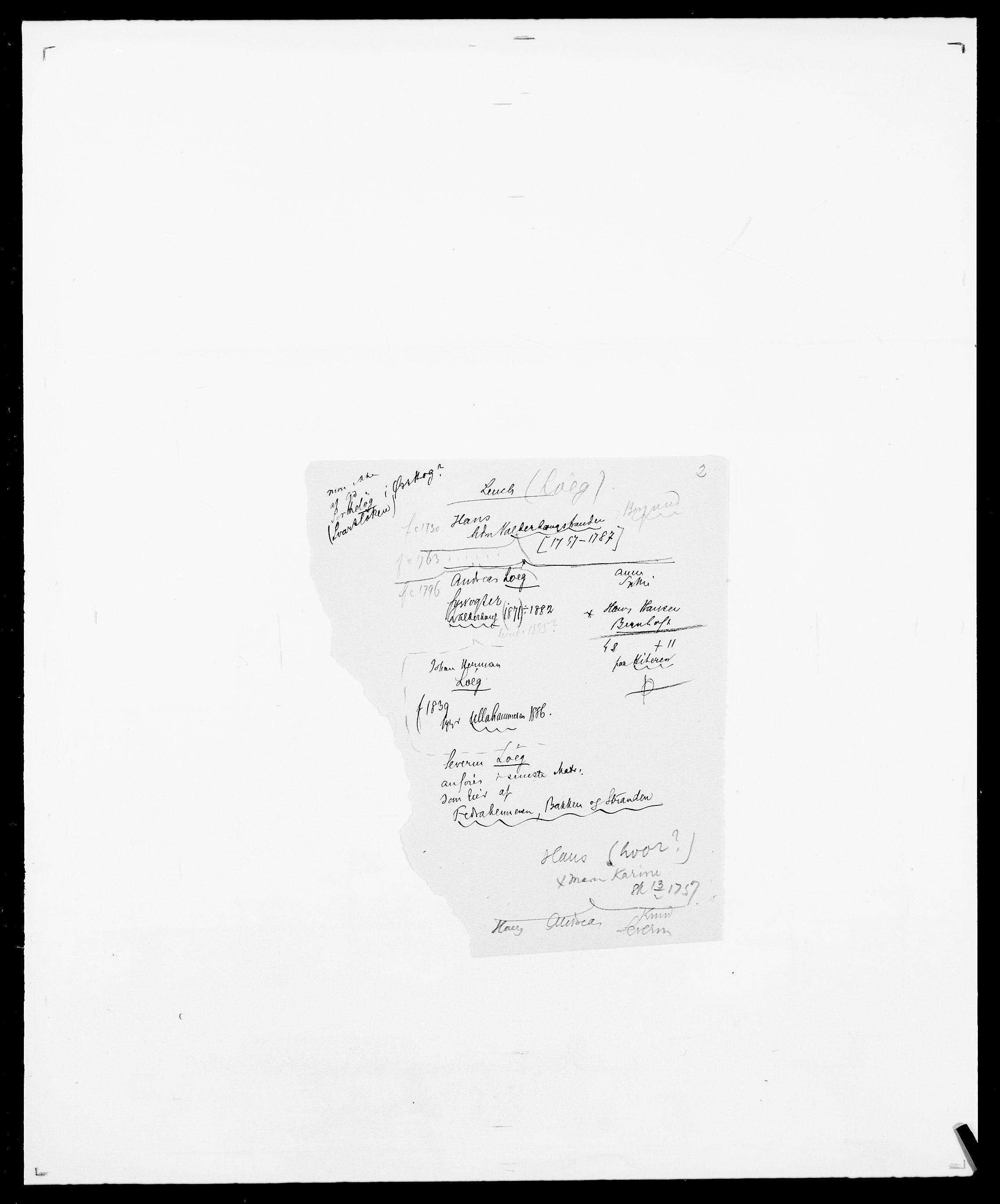 Delgobe, Charles Antoine - samling, AV/SAO-PAO-0038/D/Da/L0023: Lau - Lirvyn, p. 289