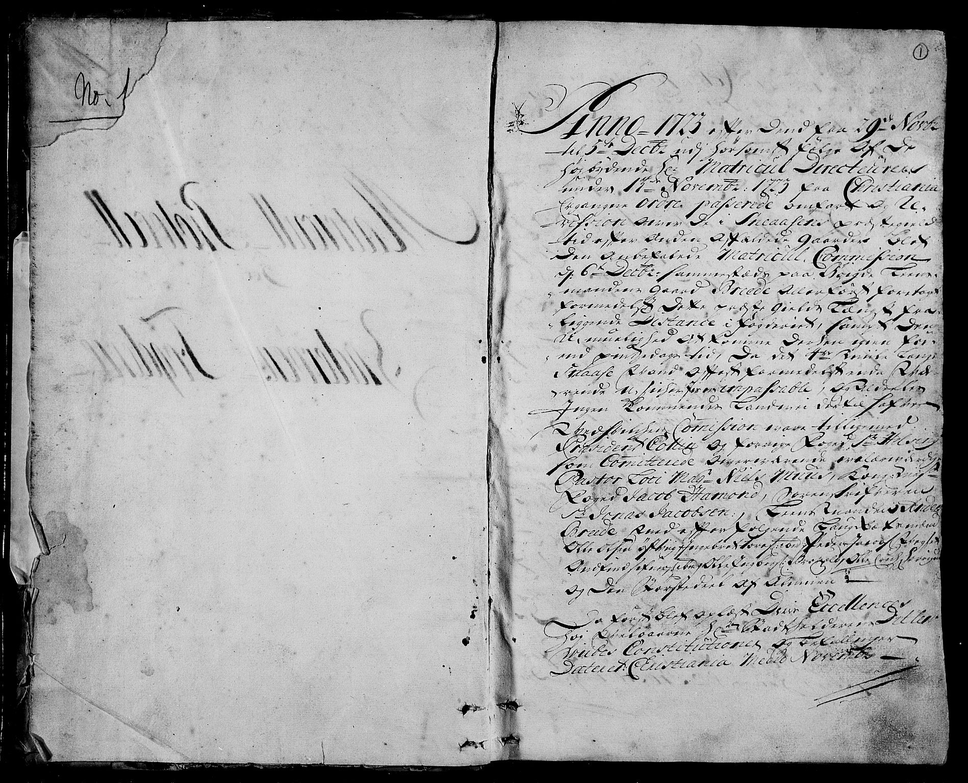 Rentekammeret inntil 1814, Realistisk ordnet avdeling, AV/RA-EA-4070/N/Nb/Nbf/L0166: Inderøy eksaminasjonsprotokoll, 1723, p. 2